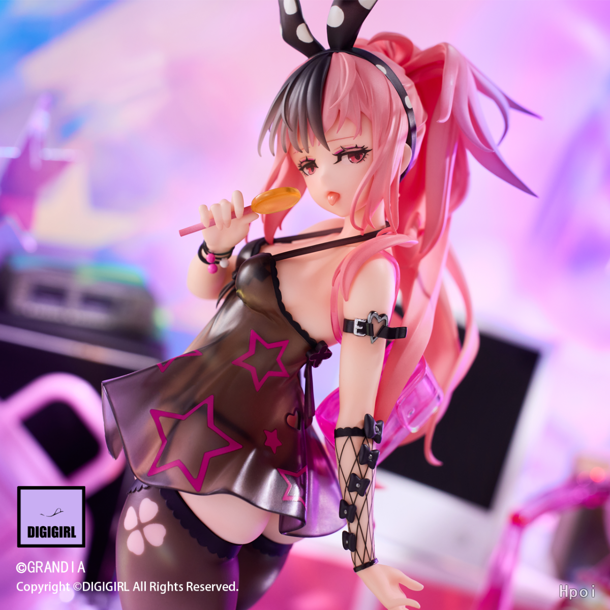 ハイヒール＆ロリポップ　DIGIGIRLディージーガール　フィギュア　① DIGIGIRL – High heels and lollipop ver. (Licensed) - elevenGK