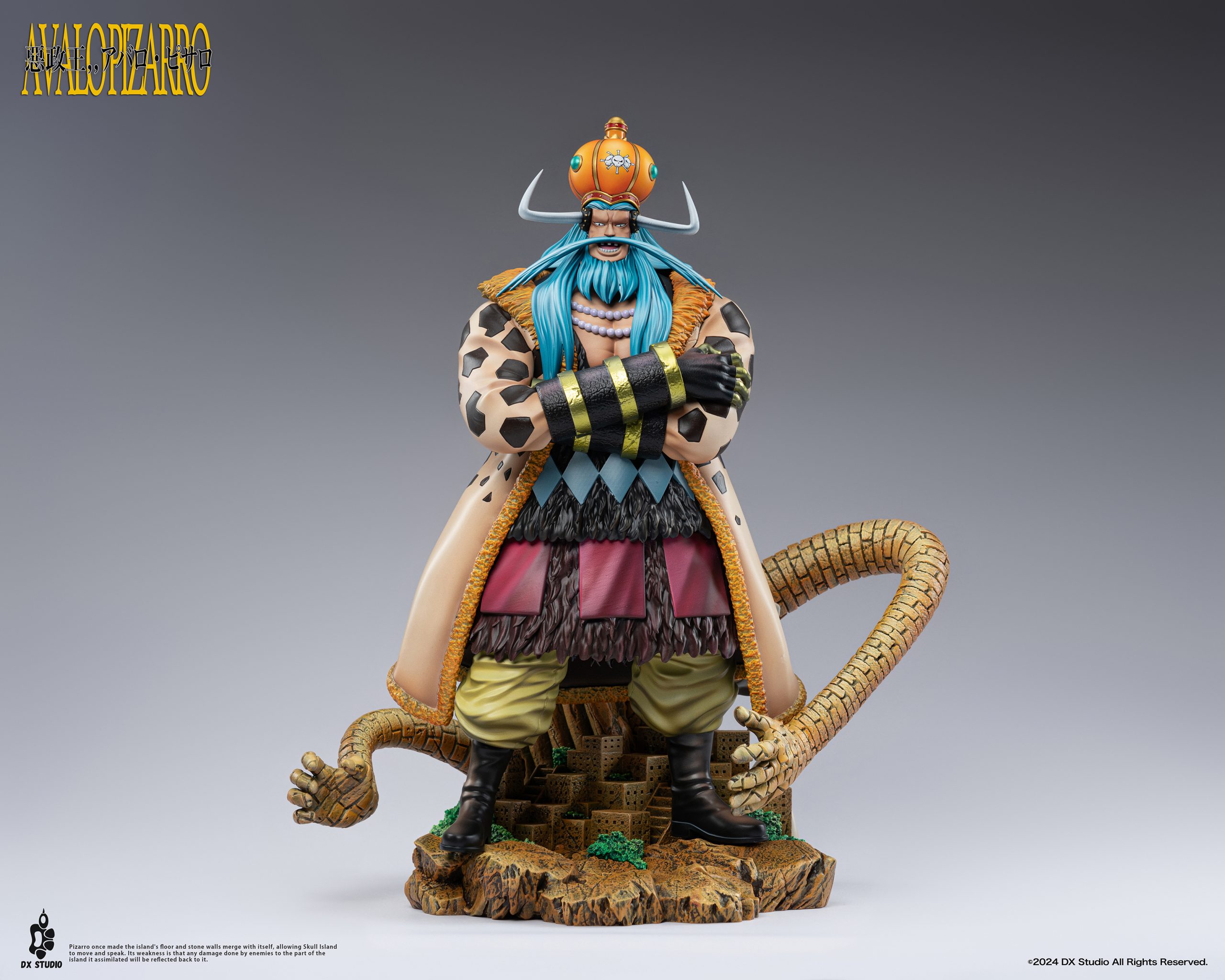 DX Studio - One Piece Blackbeard Pirates #4 Avalo Pizarro