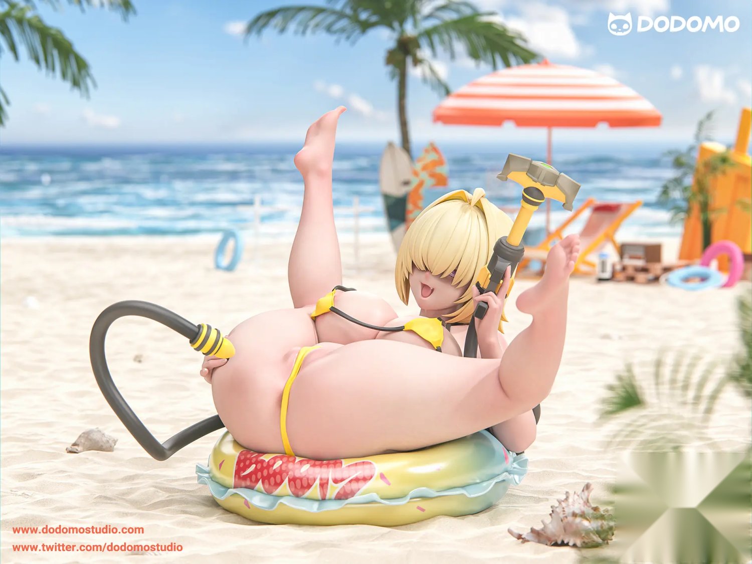 Dodomo Studio - Elegg seaside holiday Goddess of Victory: Nikke