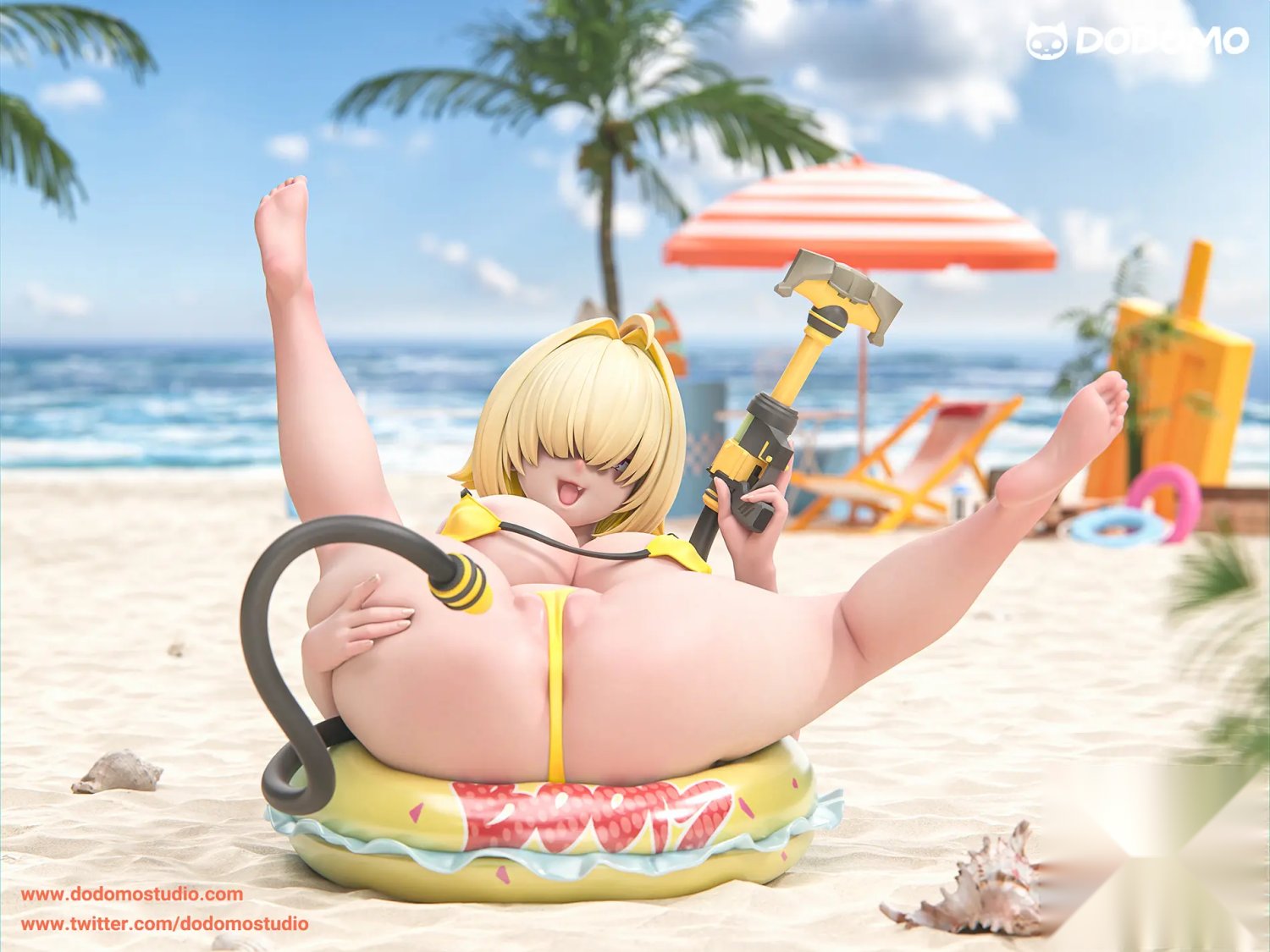 Dodomo Studio - Elegg seaside holiday Goddess of Victory: Nikke