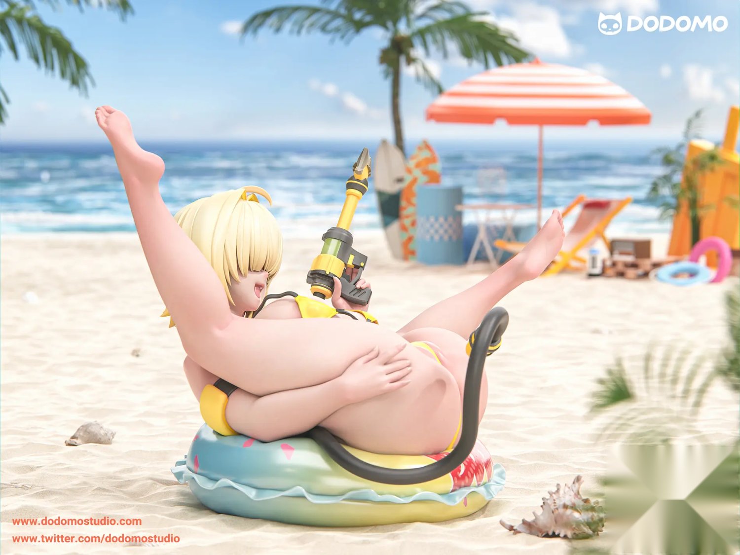 Dodomo Studio - Elegg seaside holiday Goddess of Victory: Nikke