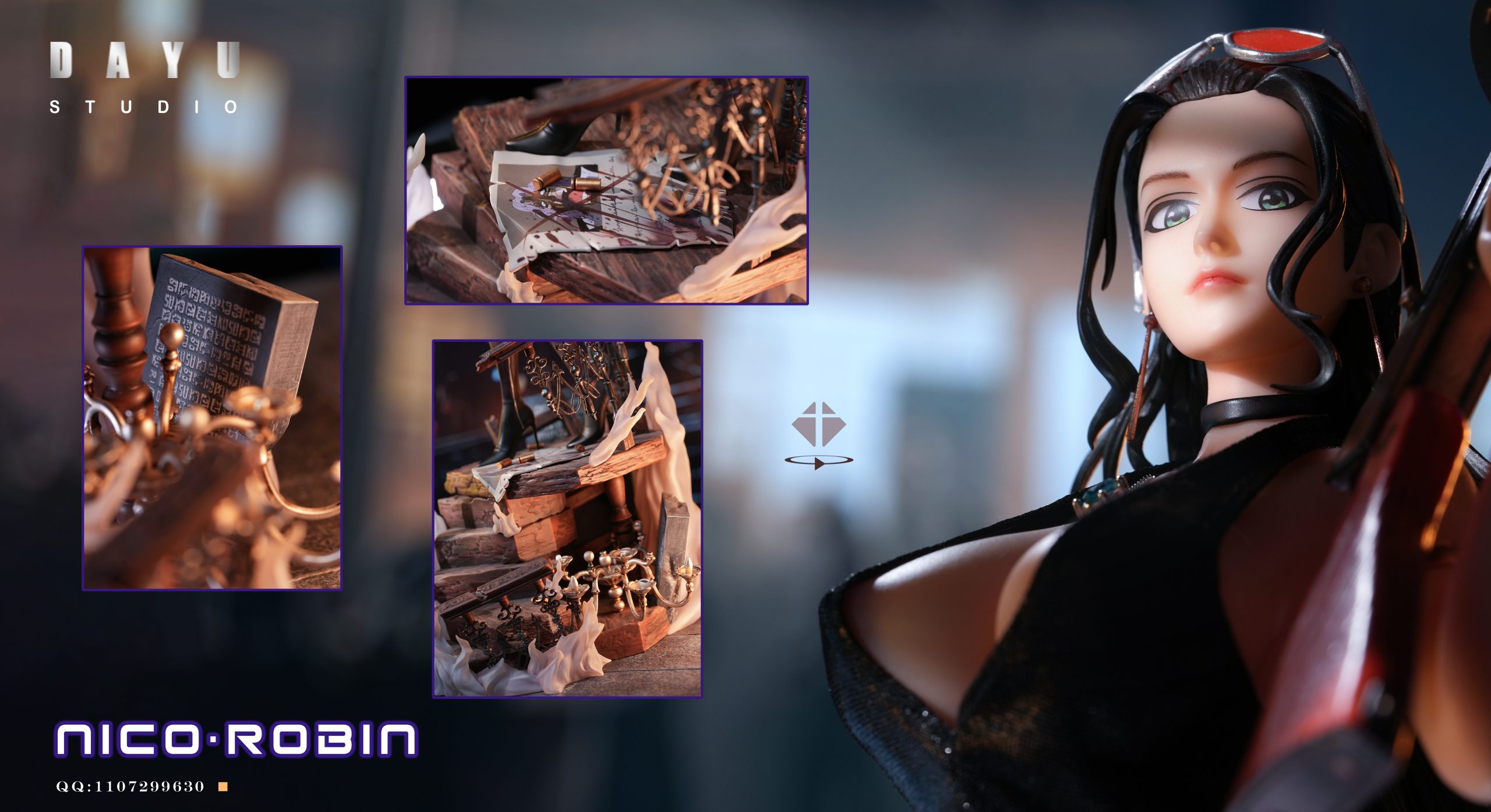 Dayu Studio - One Piece Suit Thug Part 4 Nico Robin