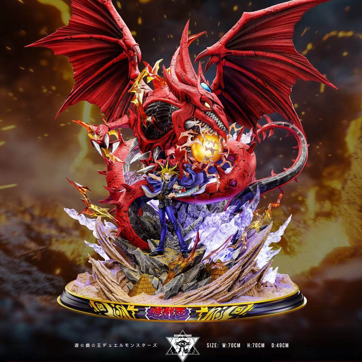 Deadman Studio - Graduation-level collection statue 001: Slifer the Sky Dragon Yu-Gi-Oh!