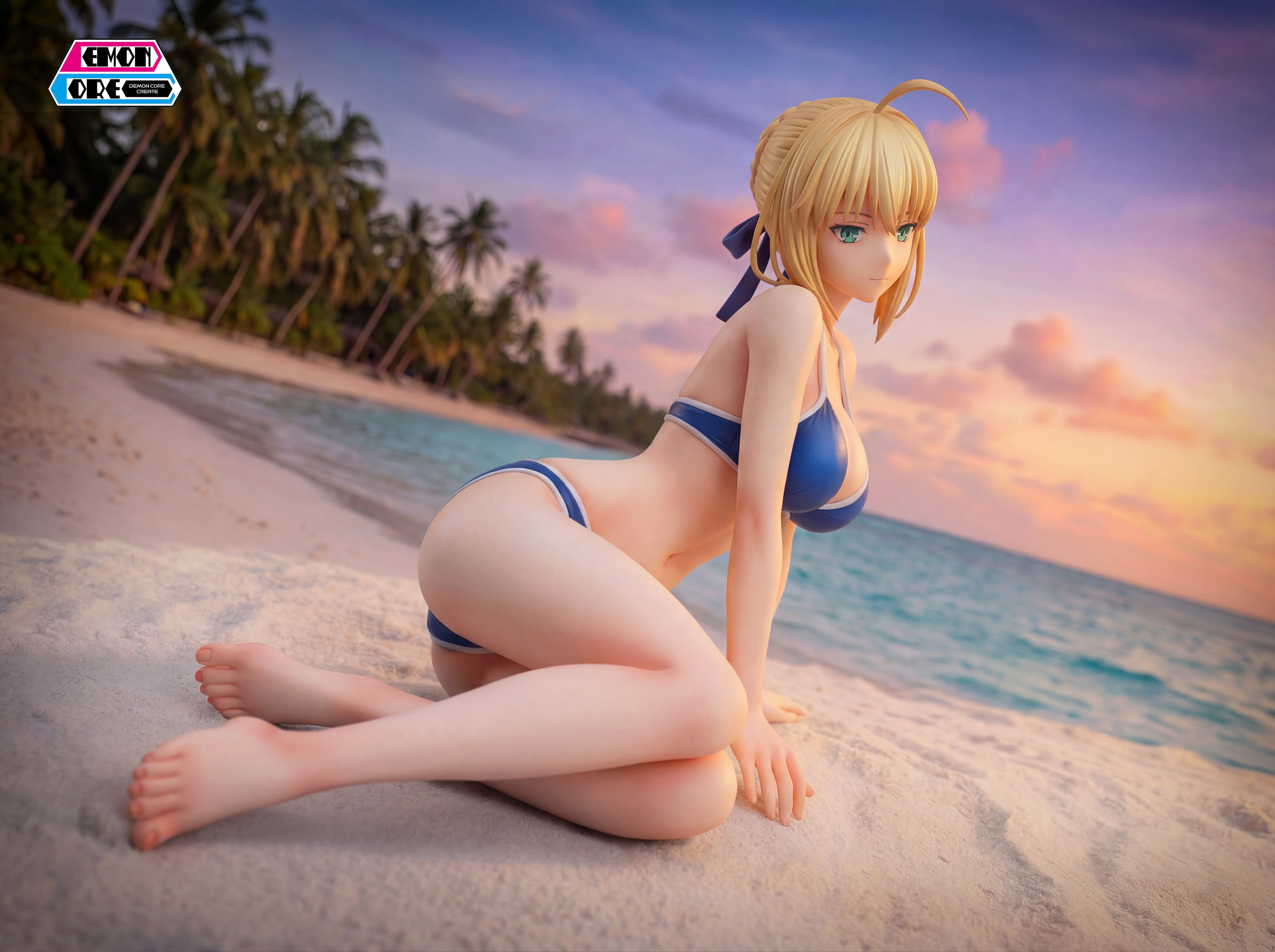 Demon Core Studio - Rin Tohsaka X Artoria Pendragon Fate/stay night