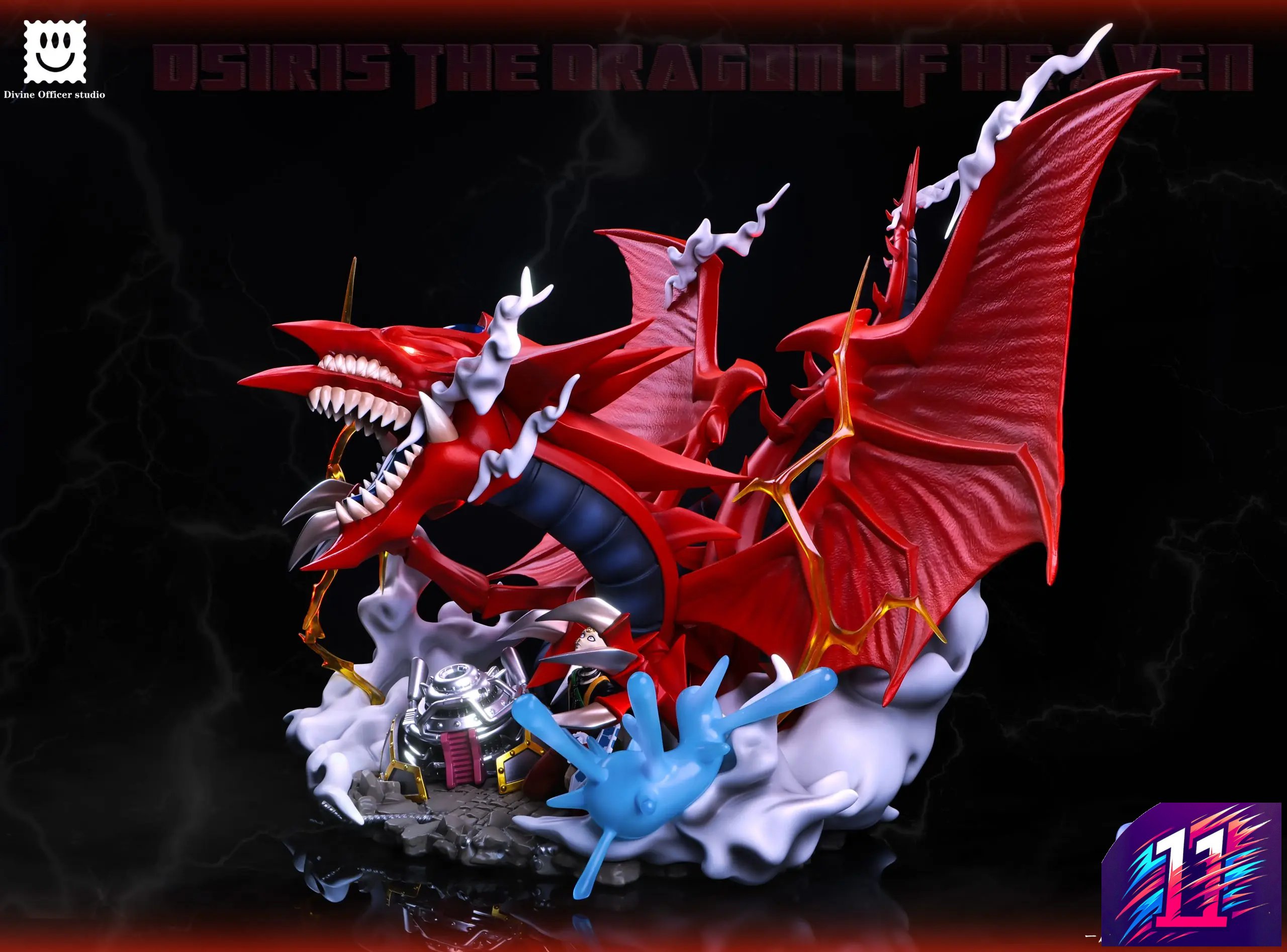 Divine Officer Studio - The Three Phantom Gods Series #2 Slifer the Sky Dragon & Silent Doll Yu-Gi-Oh