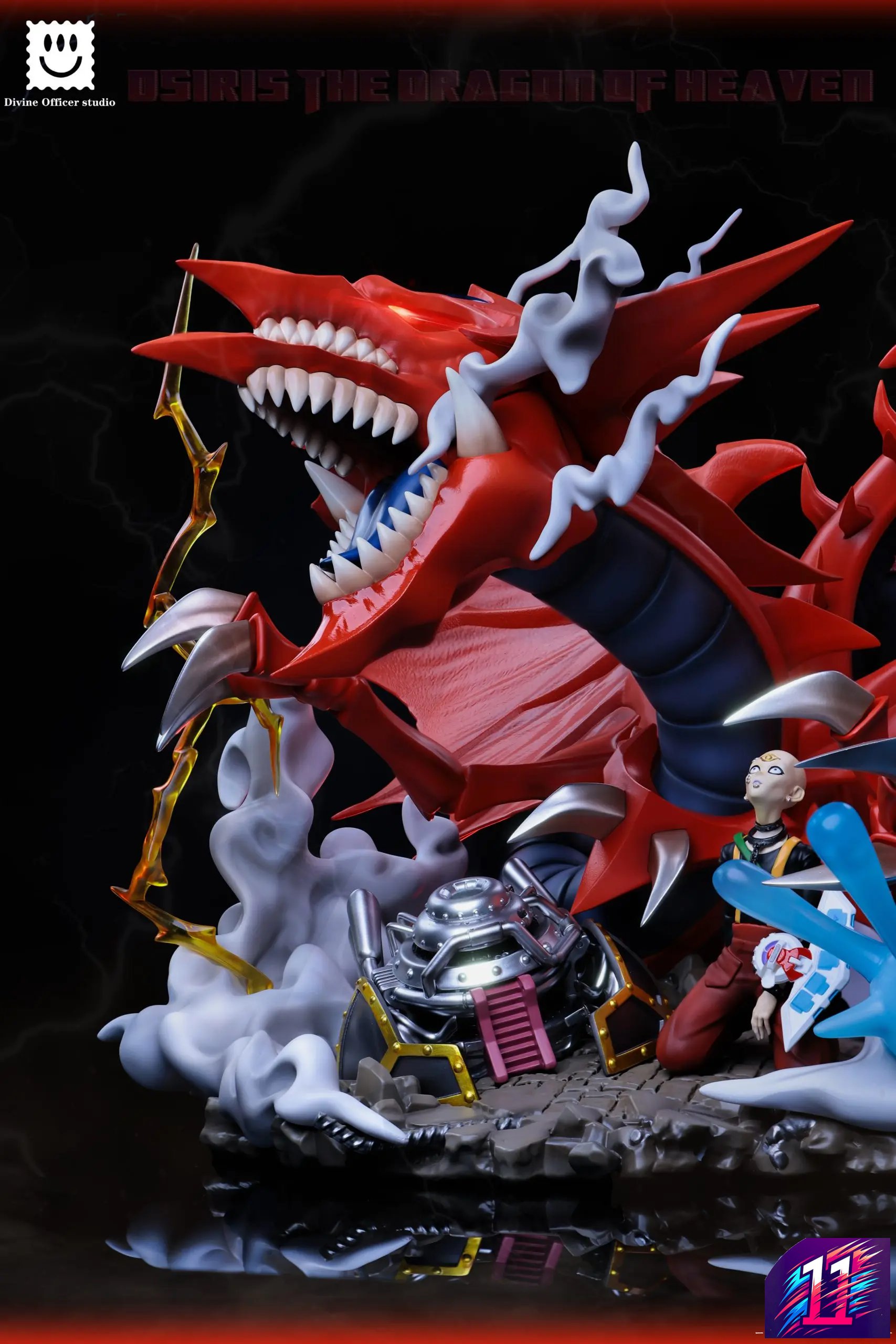 Divine Officer Studio - The Three Phantom Gods Series #2 Slifer the Sky Dragon & Silent Doll Yu-Gi-Oh