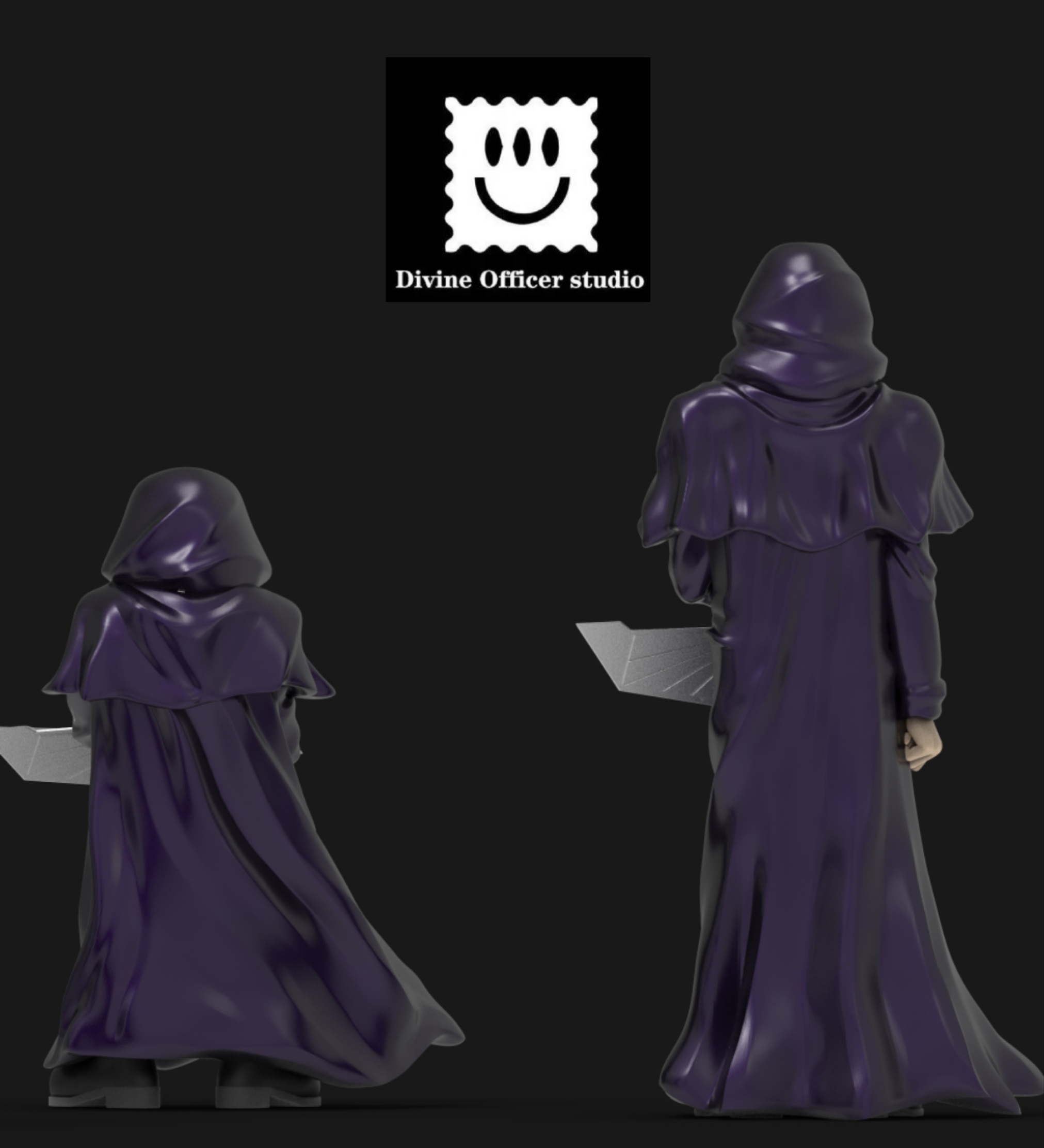 Divine Officer Studio - Yu-Gi-Oh Ghouls Series 02 Mask of Light & Mask of Darkness