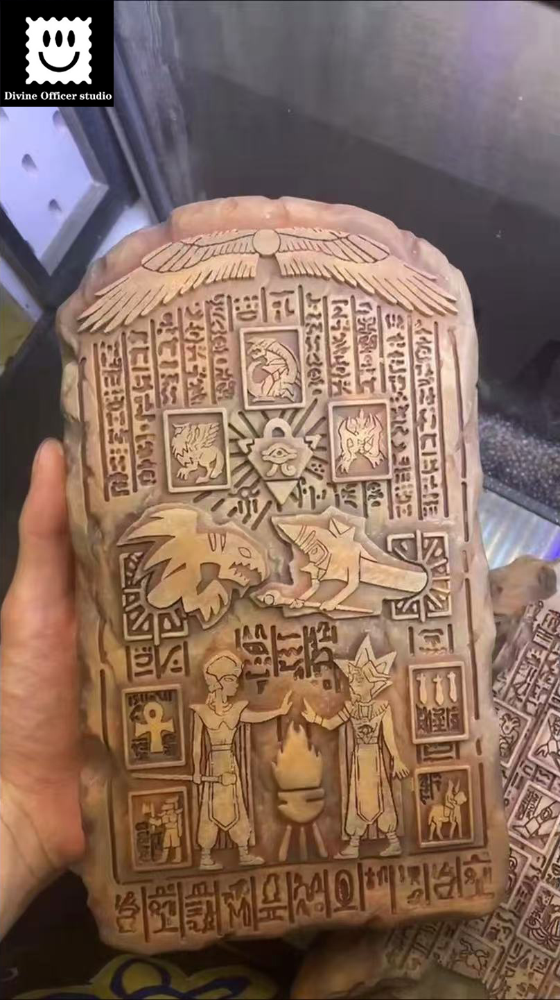 Divine Officer Studio - Yu-Gi-Oh Exodia Slate & Pharaoh Atem Memory Slate