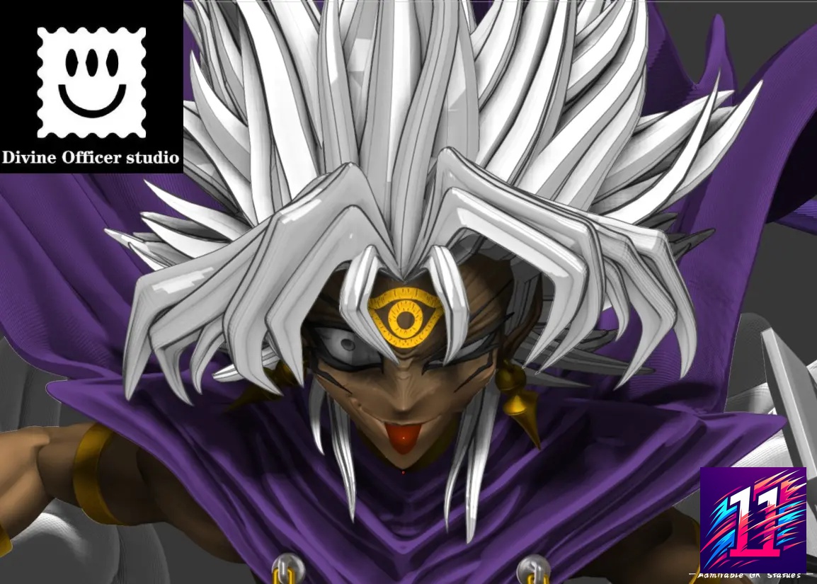 Divine Officer Studio - Yu-Gi-Oh The Three Phantom Gods Series #1 Fusion Marik Ishtar & The Winged Dragon of Ra