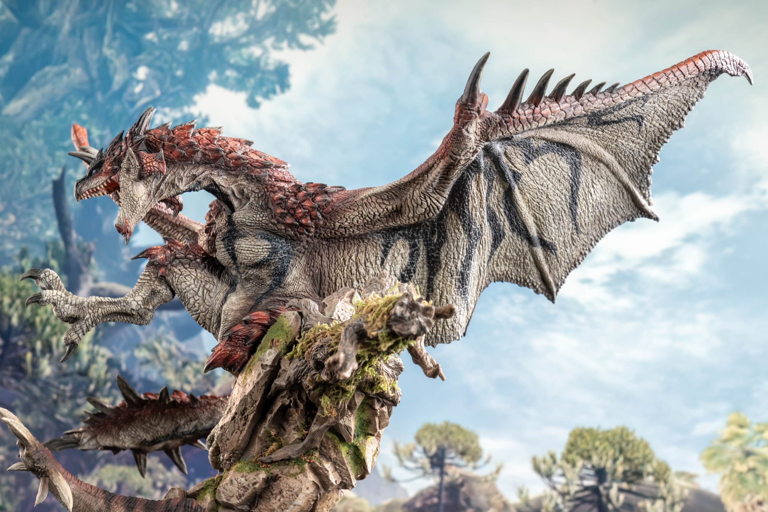 Dragon Frontier Studio - Monster Hunter Rathalos & Azure Rathalos & Silver Rathalos