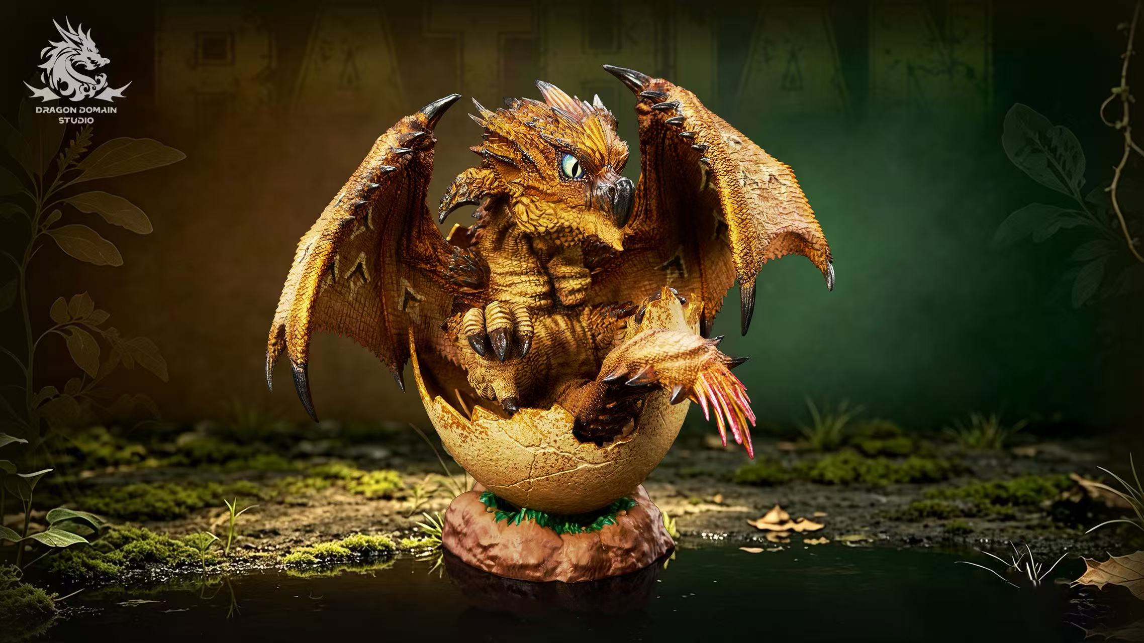 Dragon Realm Studio - Newborn Egg Series Rathalos X Rathian Family Set Monster Hunter