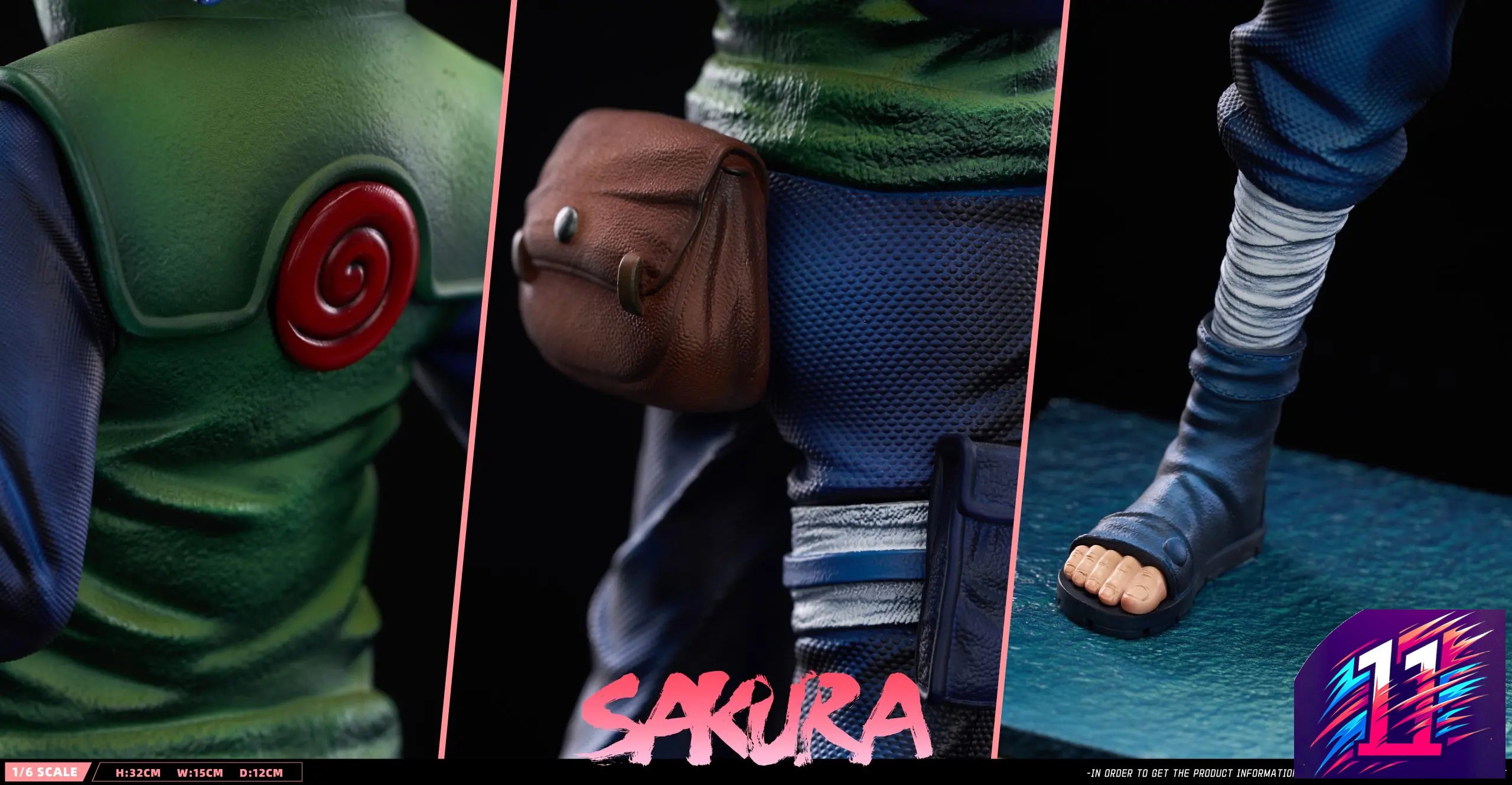 Dream Fly Studio - Team 7 #3 Naruto X #4 Sakura X #5 Sasuke Naruto