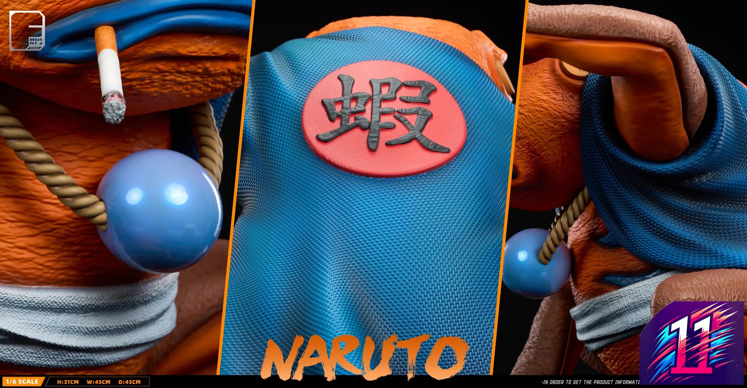 Dream Fly Studio - Team 7 #3 Naruto X #4 Sakura X #5 Sasuke Naruto