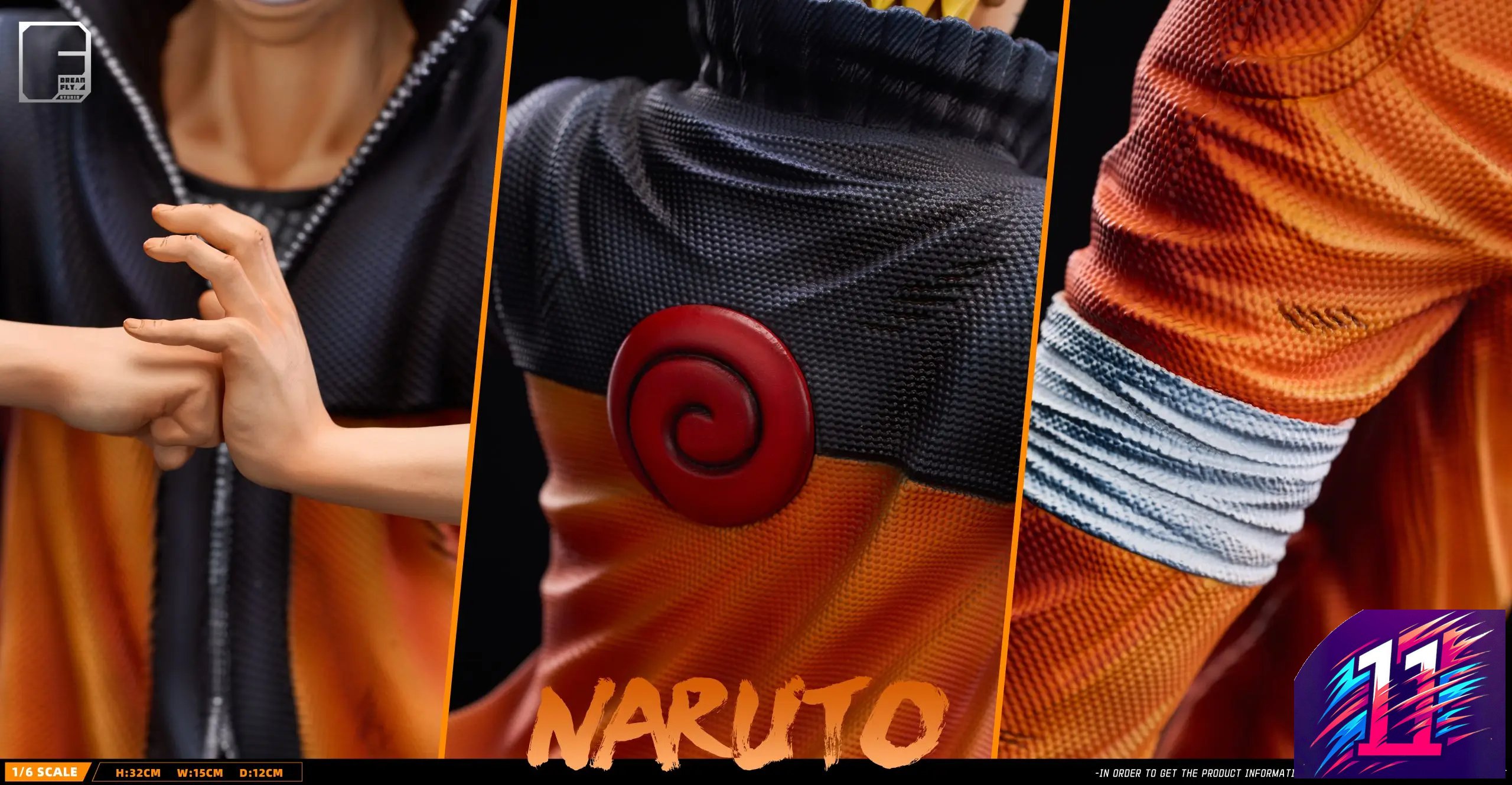 Dream Fly Studio - Team 7 #3 Naruto X #4 Sakura X #5 Sasuke Naruto