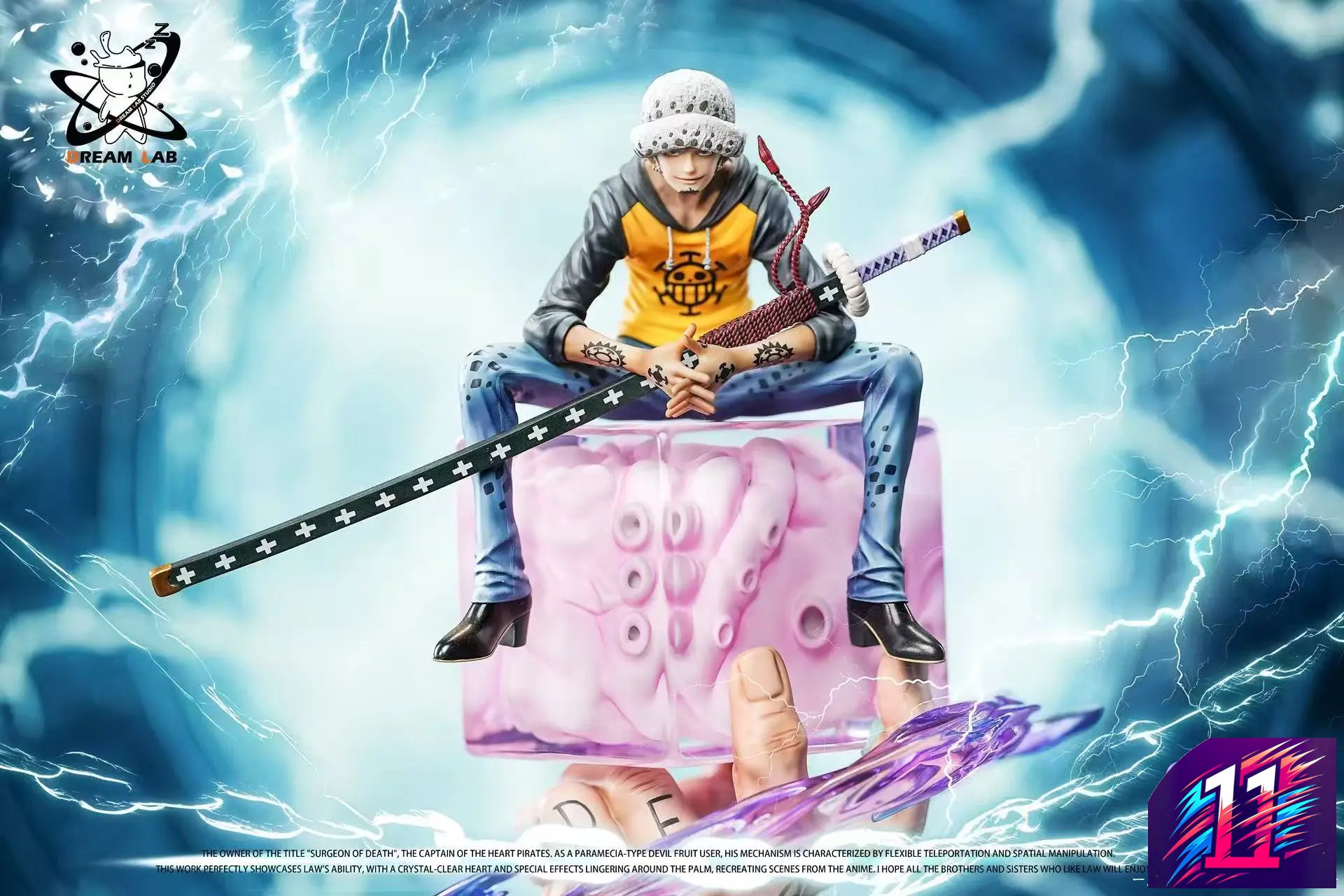 Dream Lab Studio - Trafalgar D. Water Law %27Heart DLC Only One Piece
