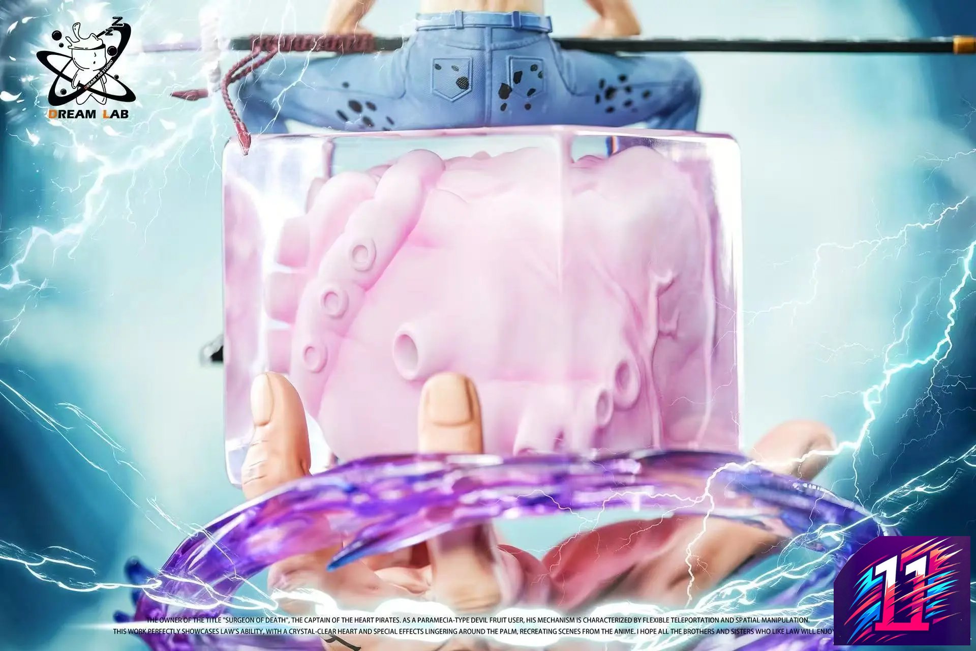 Dream Lab Studio - Trafalgar D. Water Law %27Heart DLC Only One Piece