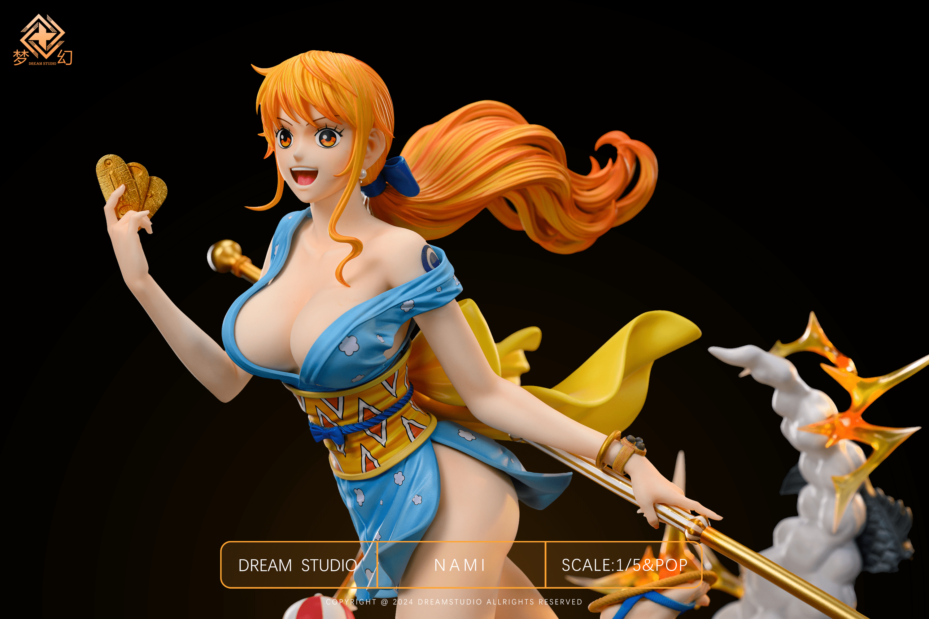 Dream Studio - One Piece Nami Japanese style light statue first