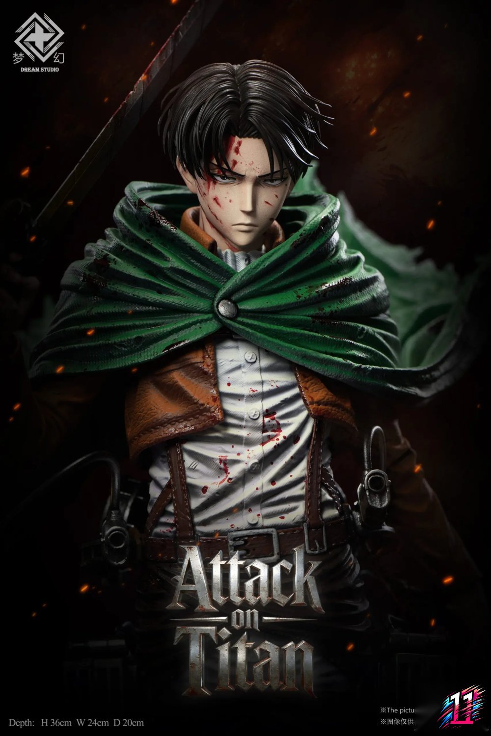 Dream Studio - Levi Ackerman Attack on Titan