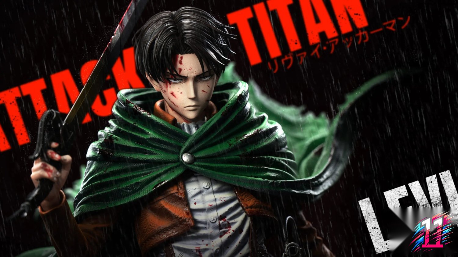Dream Studio - Levi Ackerman Attack on Titan