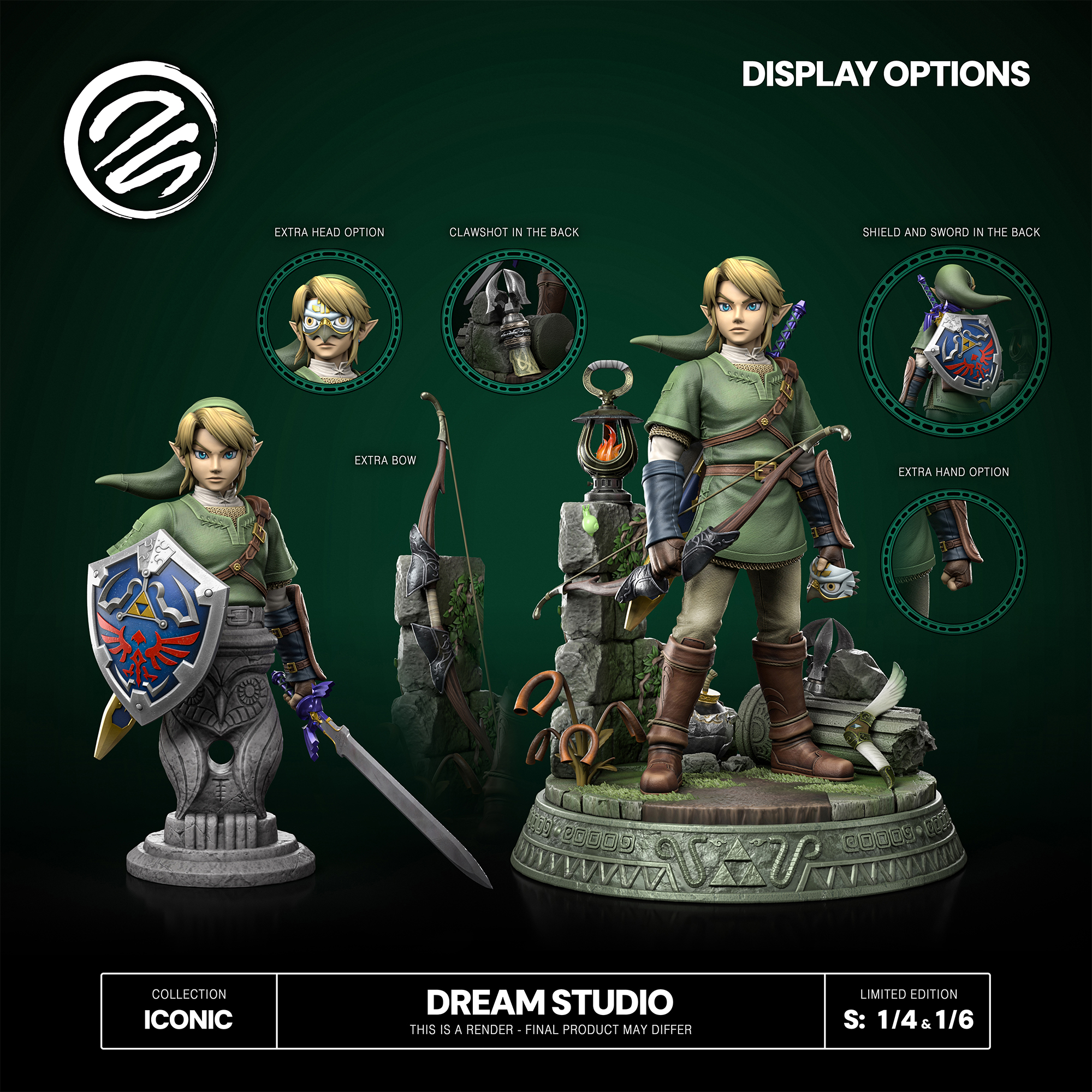 Dream Studio - The Legend of Zelda Link TP