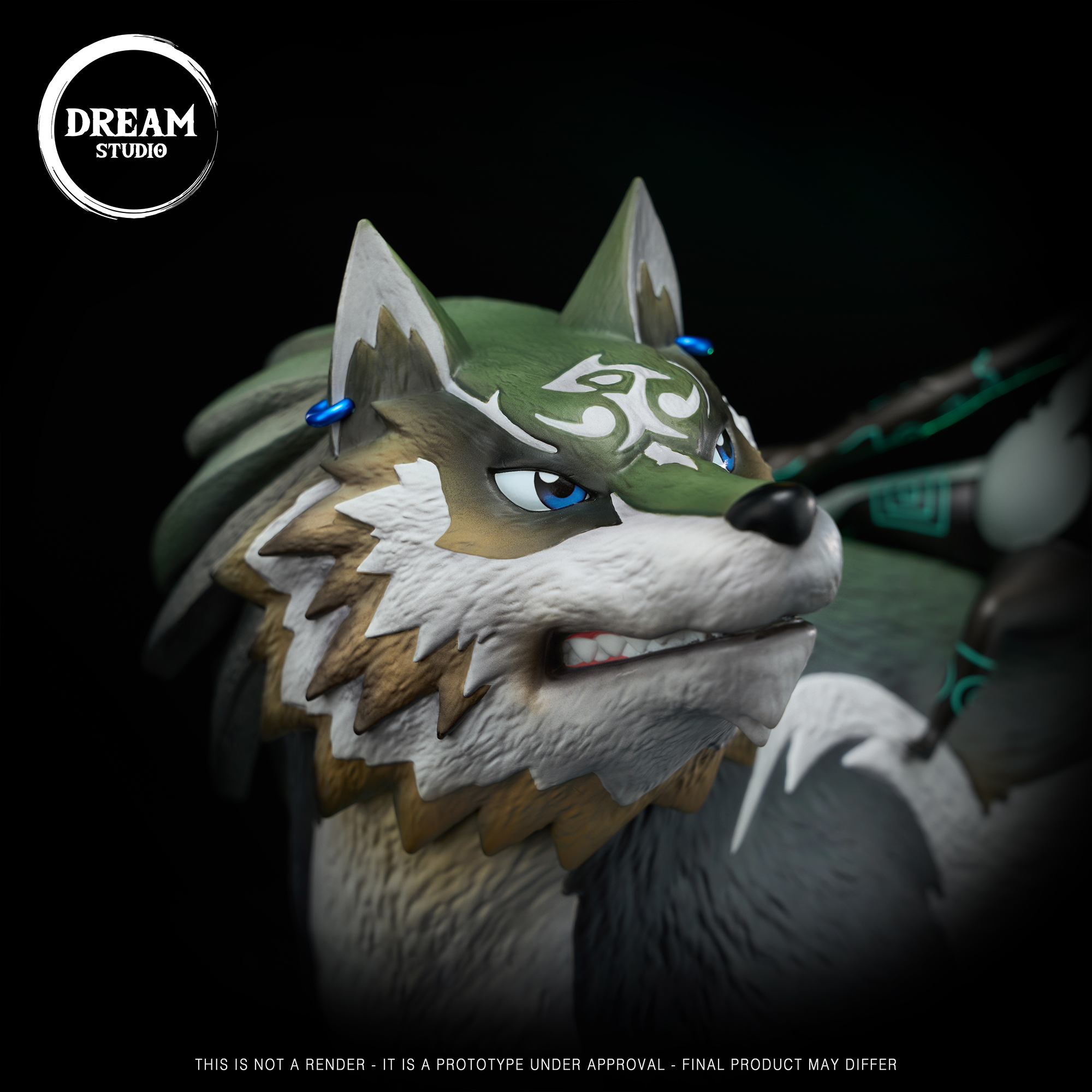 Dream Studio - The Legend of Zelda Wolf Link & Midna