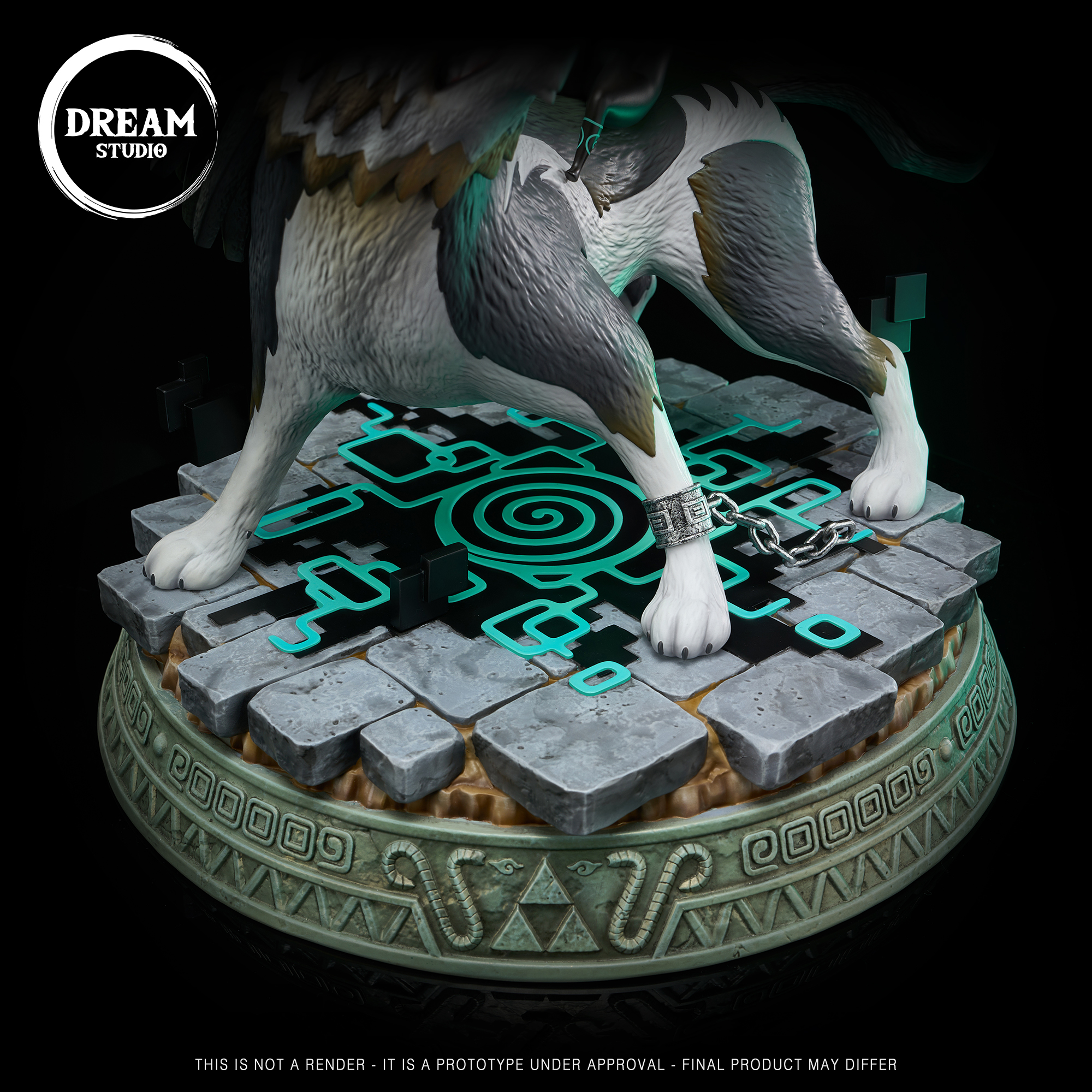 Dream Studio - The Legend of Zelda Wolf Link & Midna