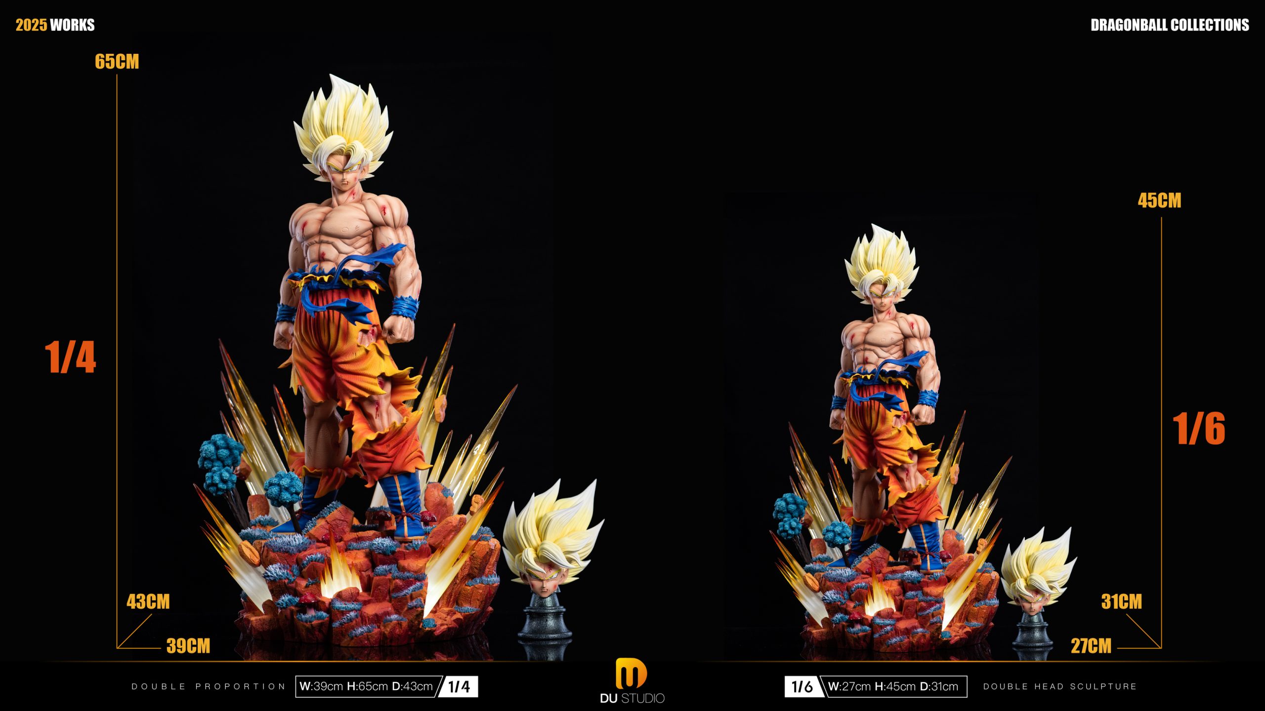 Du Studio - Dragon Ball The First Super Saiyan 2.0 Son Goku