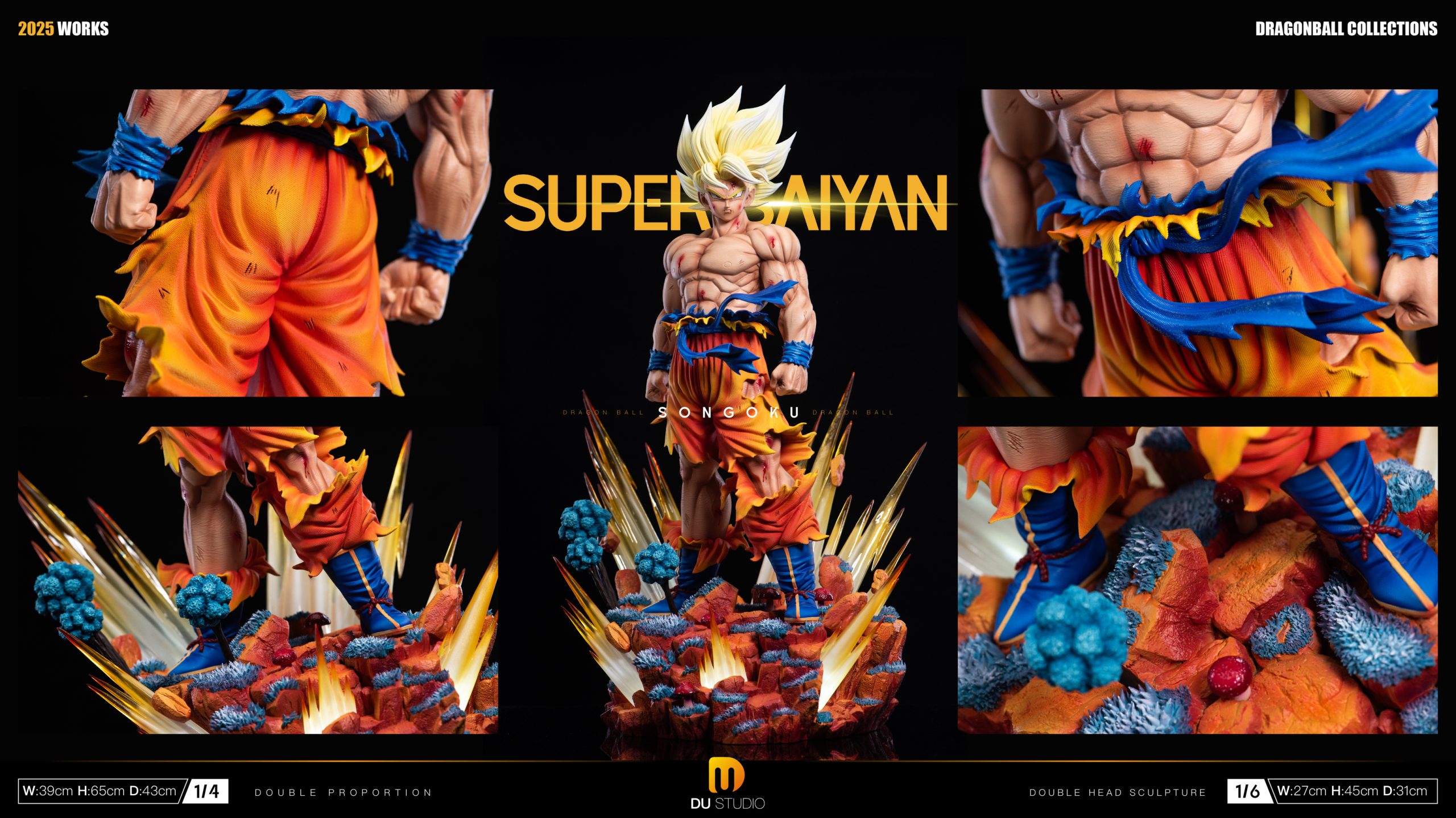 Du Studio - Dragon Ball The First Super Saiyan 2.0 Son Goku