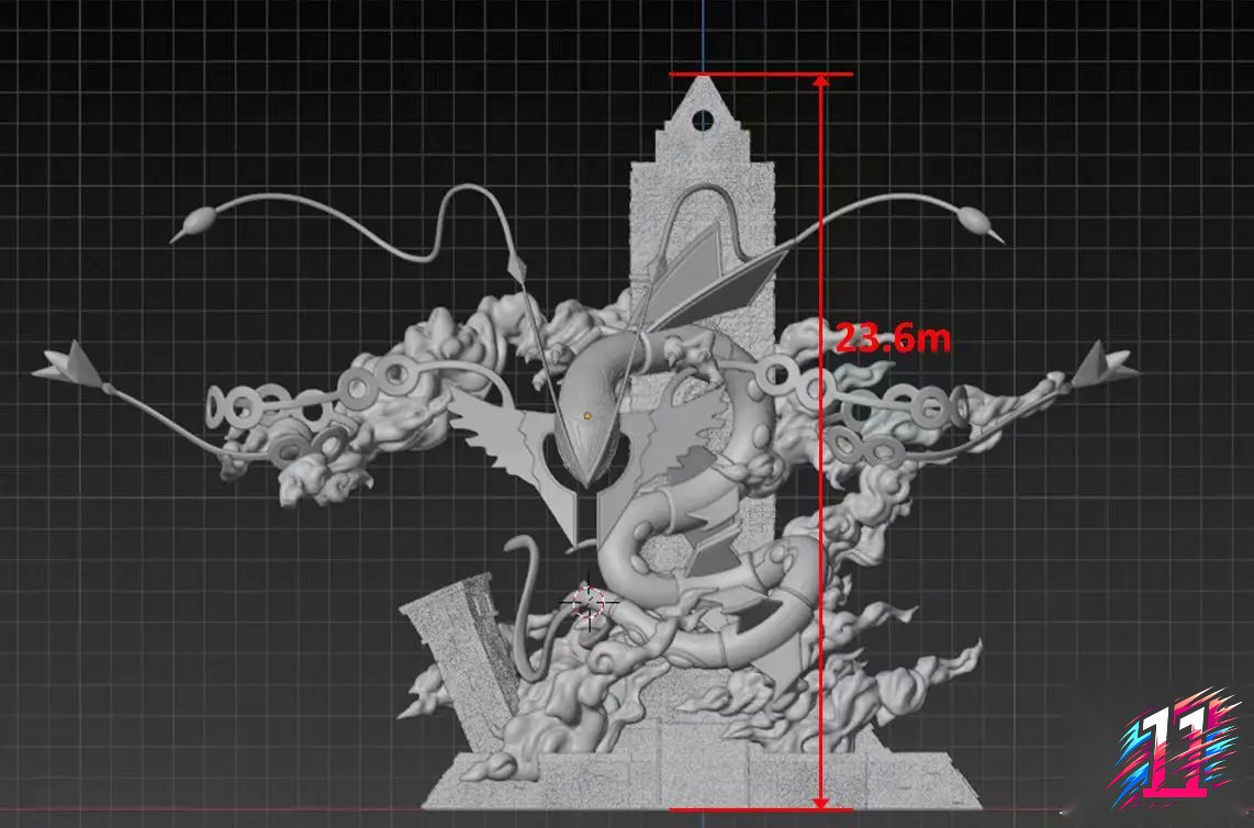 Duan Zao Jiang Studio - Mega Rayquaza Pokémon