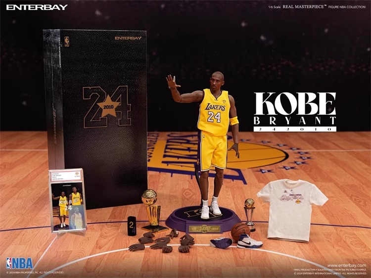 ENTERBAY Studio - RM-1098 1/6 Kobe Bryant Wax Figure Level
