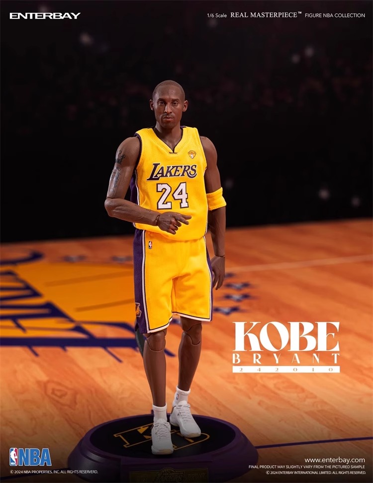 ENTERBAY Studio - RM-1098 1/6 Kobe Bryant Wax Figure Level