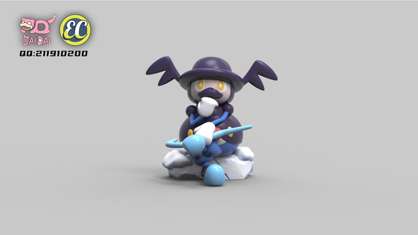 EC Studio - Pokémon Mr. Mime Evolution Set