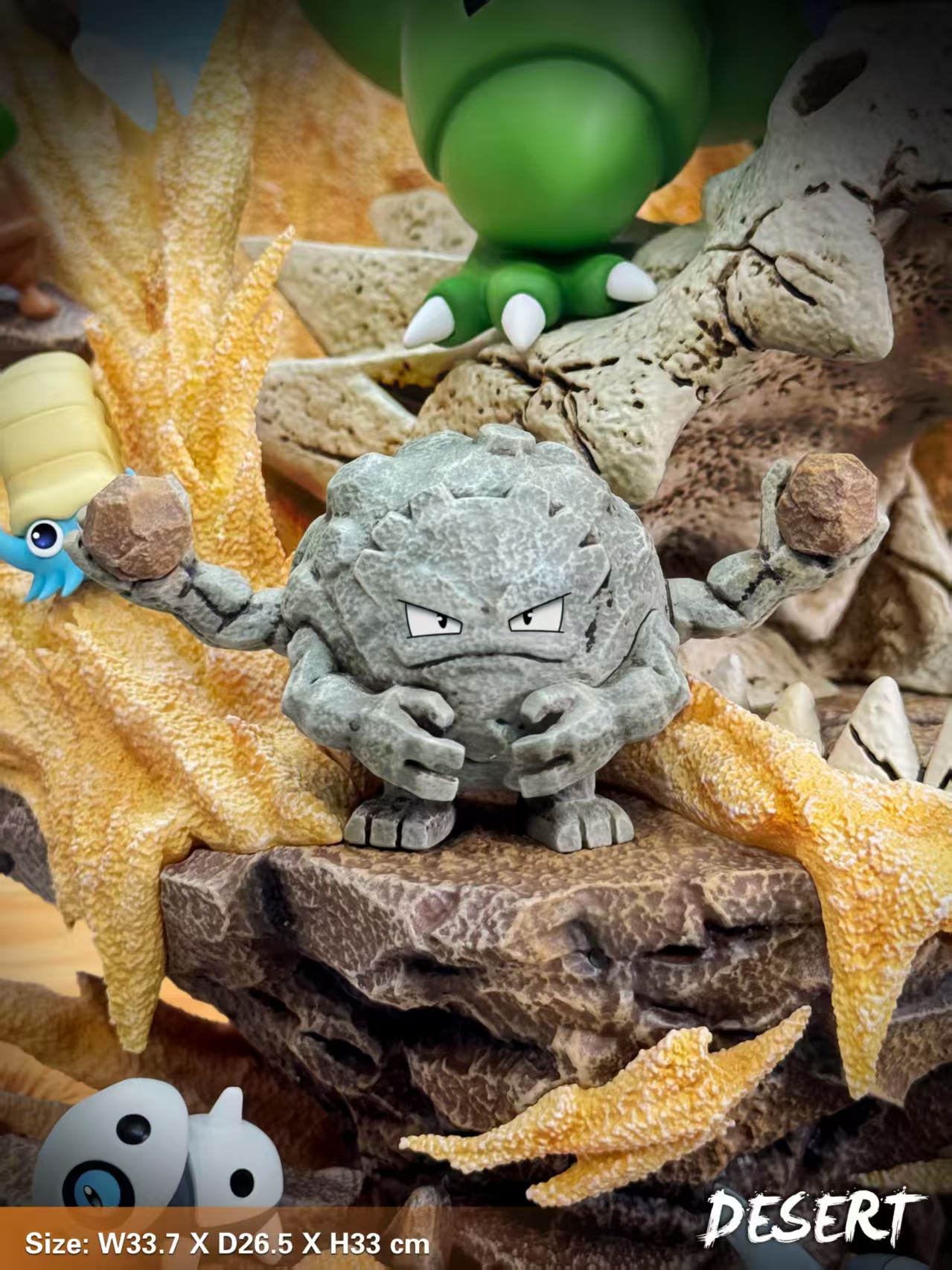 EGG Studio - Pokémon Tyranitar Desert Series Environment Pokémon Statue