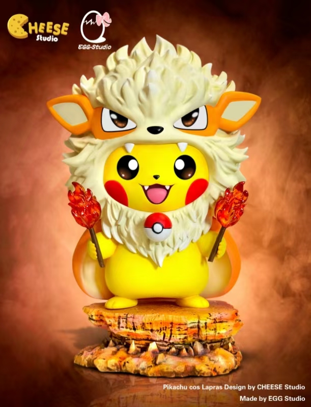 EGG Studio & CHEESE Studio - Pokemon Pikachu Cos Arcanine