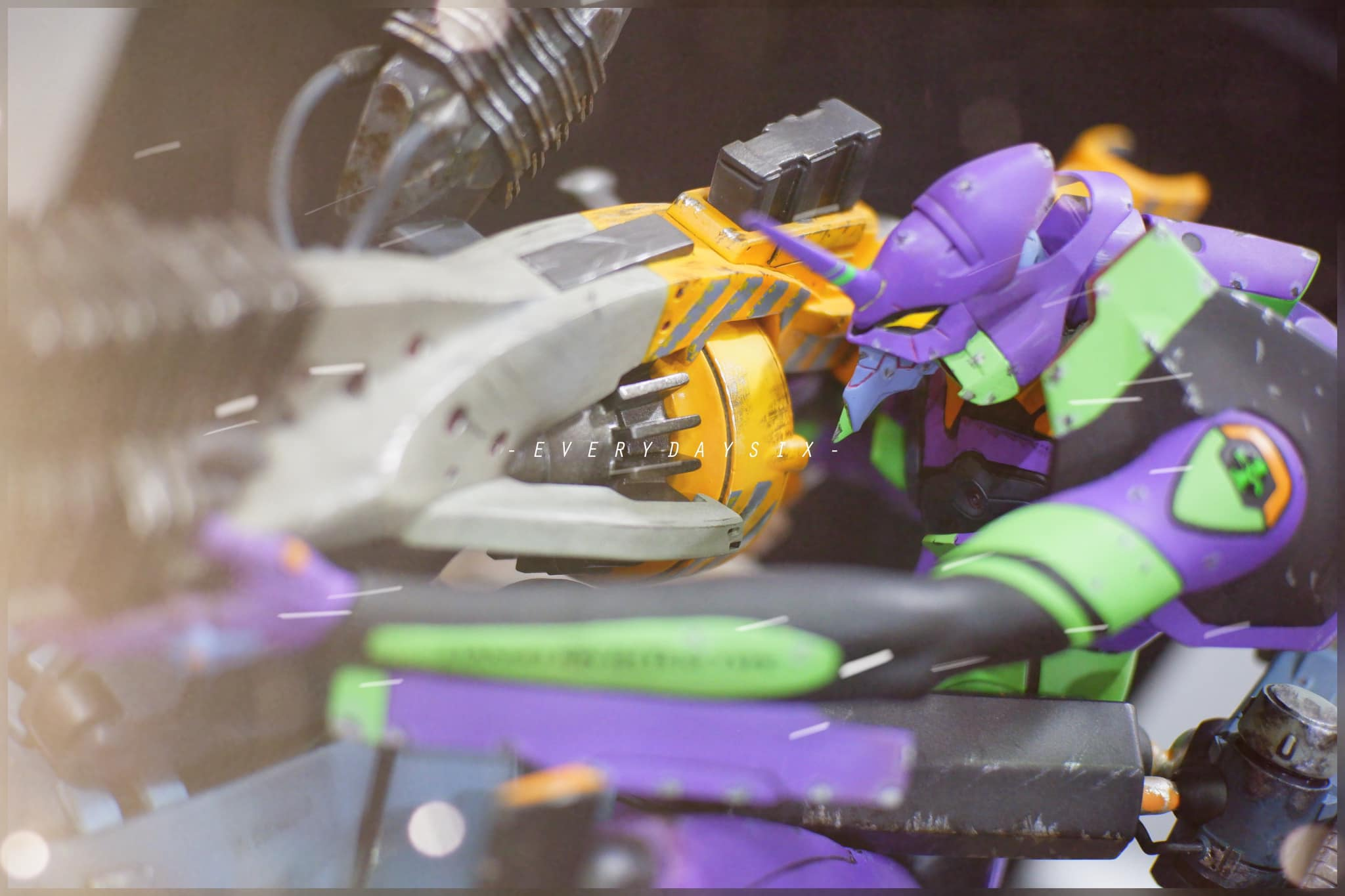EVA GLOBAL Studio - Neon Genesis Evangelion Rebuild of Evangelion Operation Yashima Evangelion Unit-01 Premium Metallic Color Ver. Statue