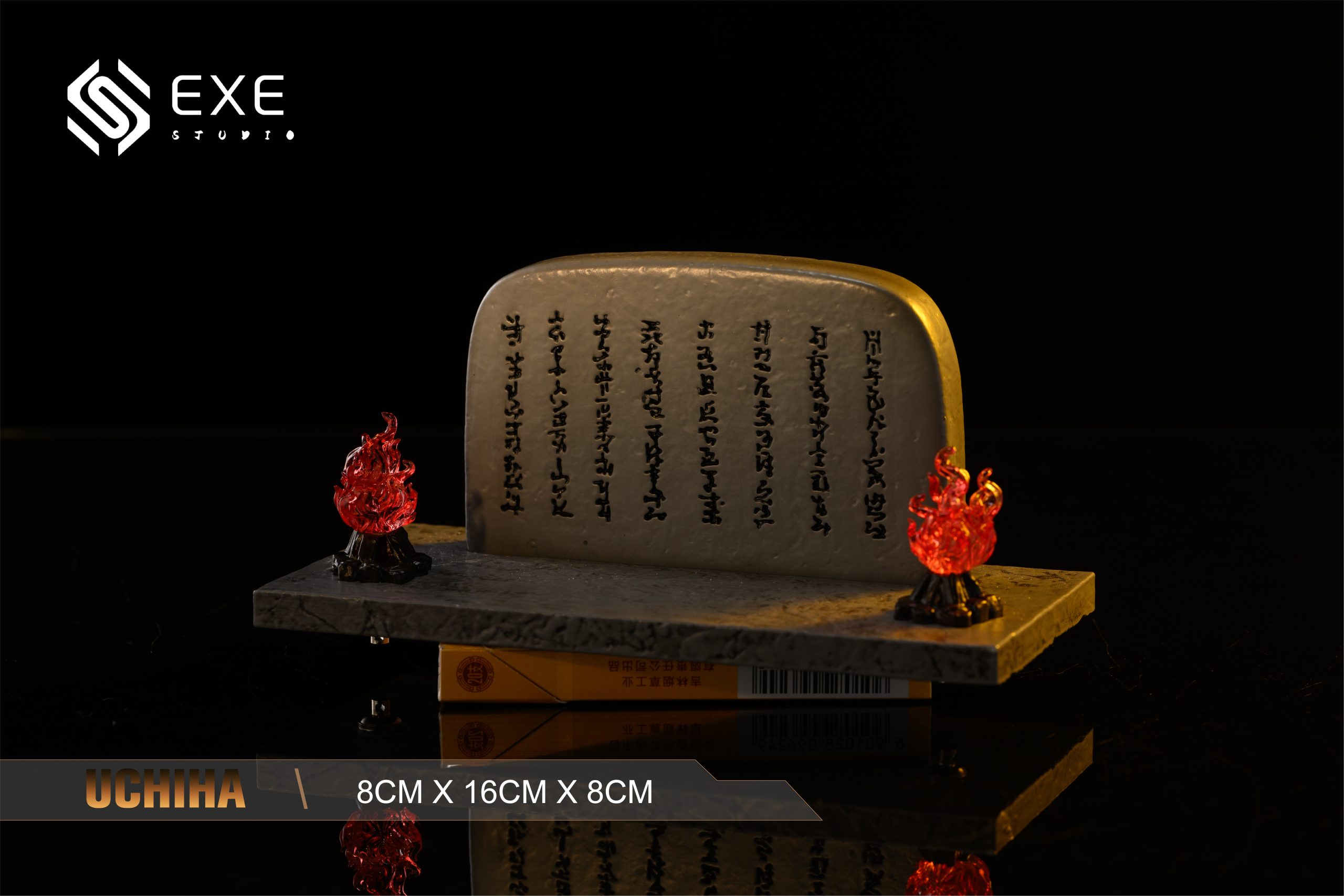 EXE Studio - Naruto Uchiha clan stone tablet (with light)