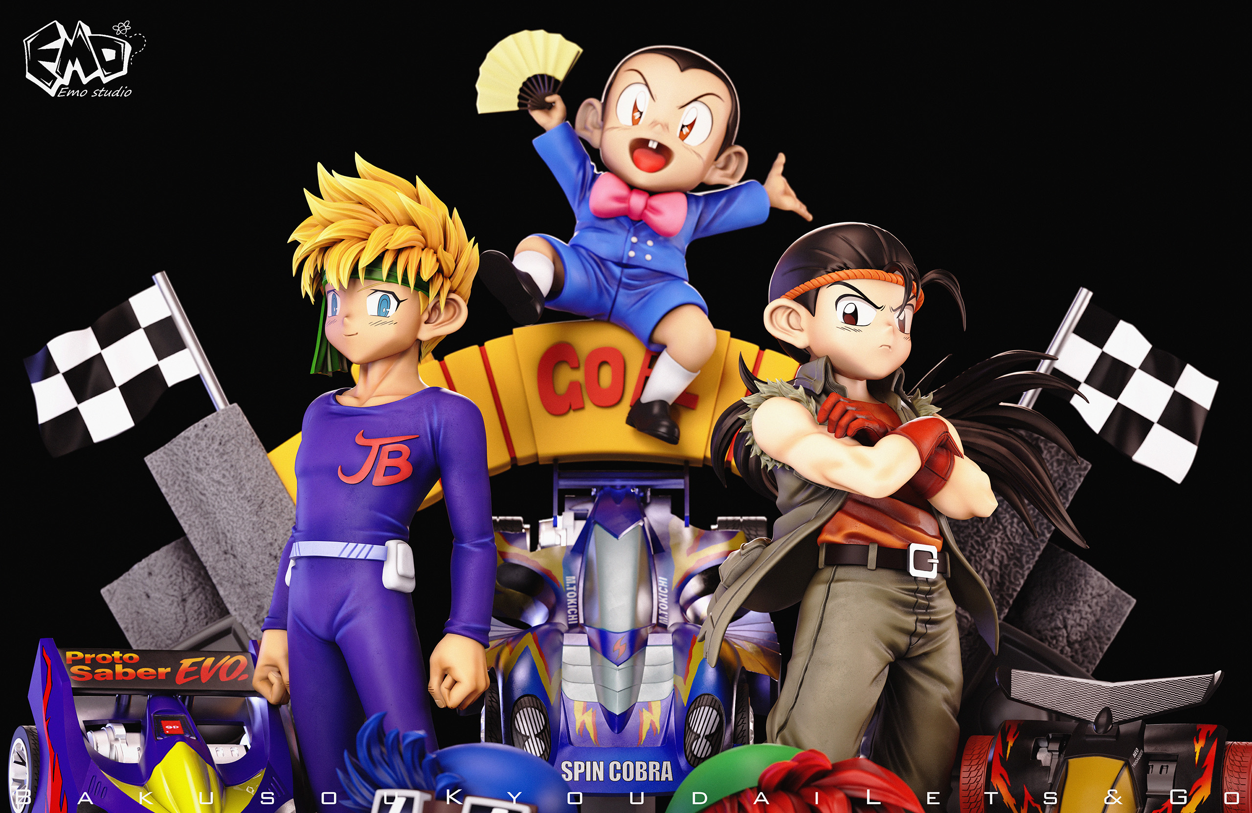 Emo Studio Bakusou Kyoudai Lets Go Takaba Ryo