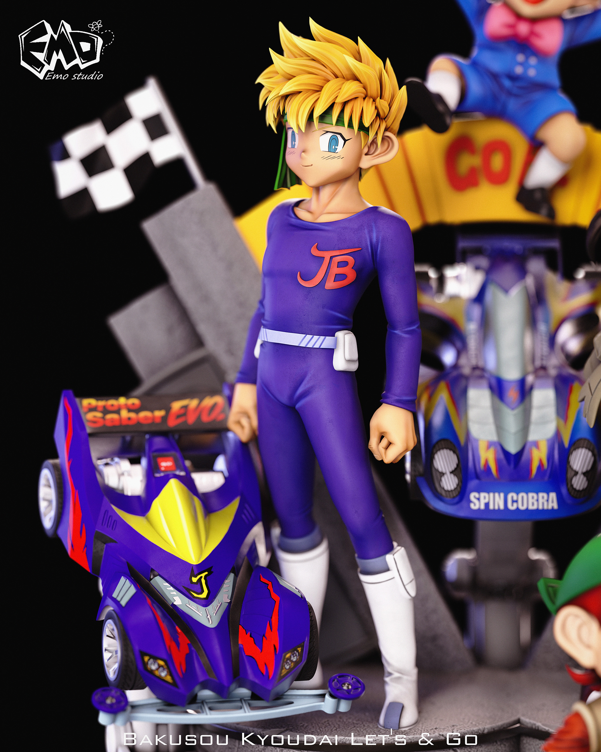 Emo Studio Bakusou Kyoudai Lets Go Takaba Ryo - elevenGK Anime