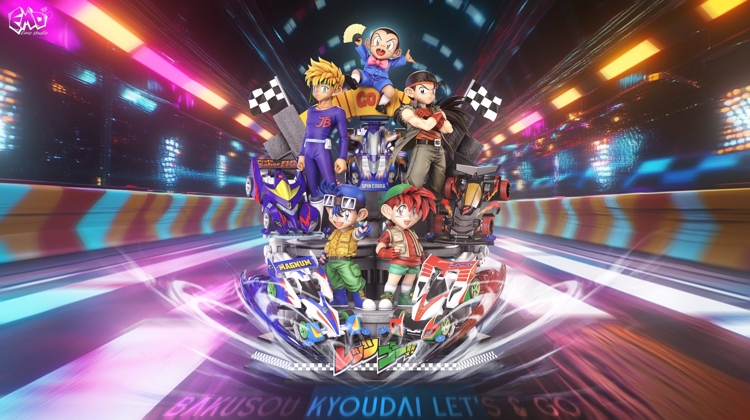 Emo Studio Bakusou Kyoudai Lets Go Takaba Ryo