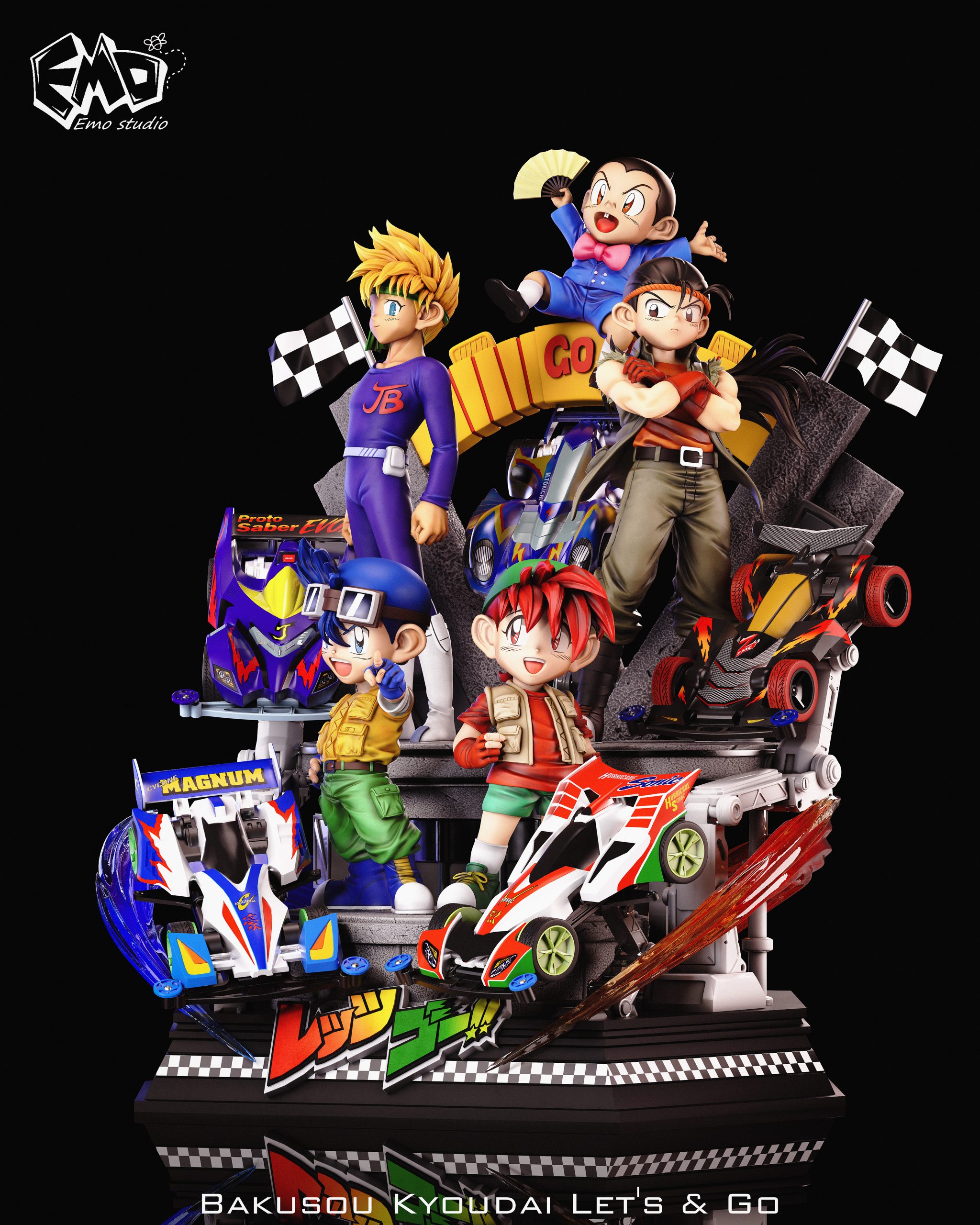 Emo Studio Bakusou Kyoudai Lets Go Takaba Ryo