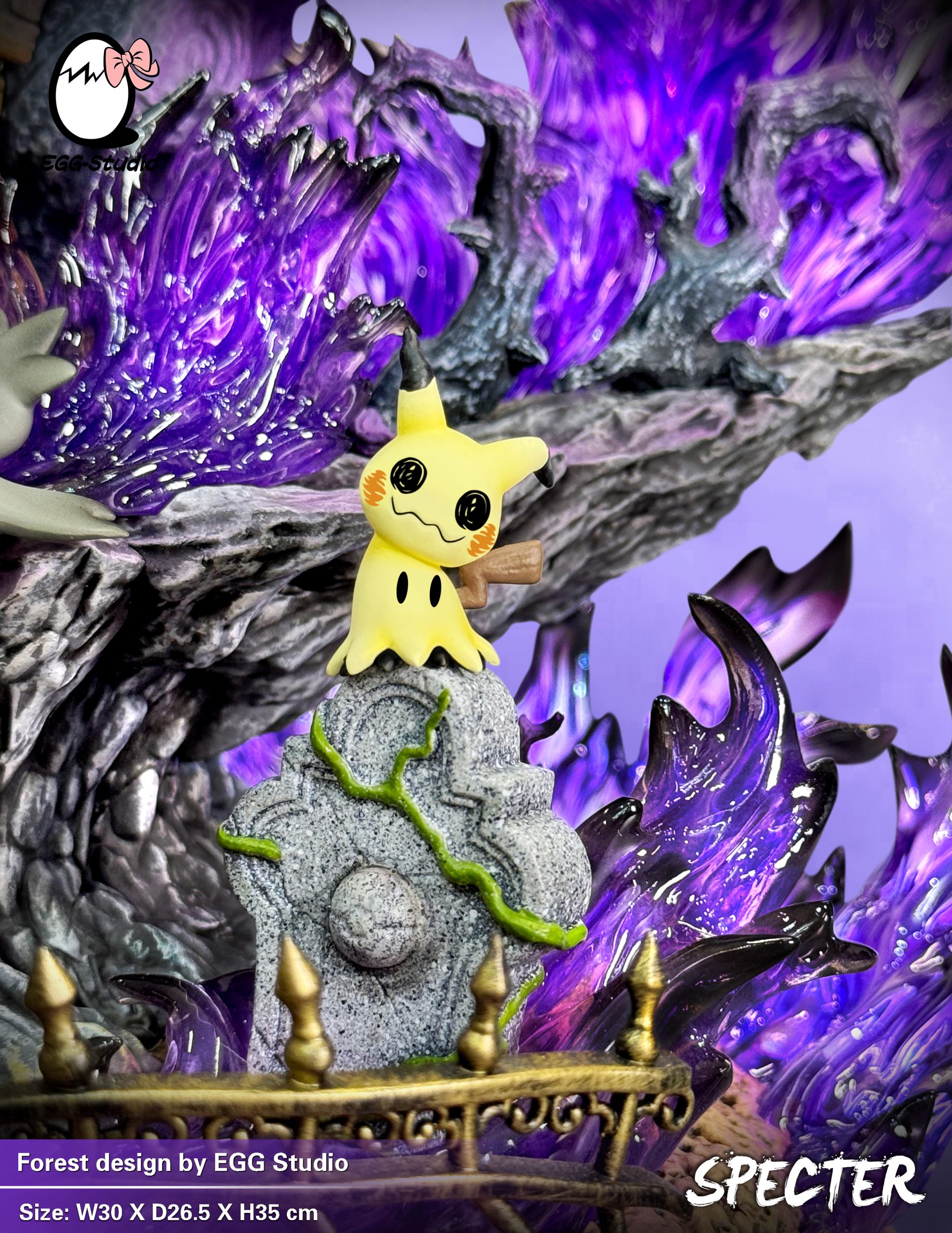 Egg Studio - Pokémon Ghost type Pokémon statue