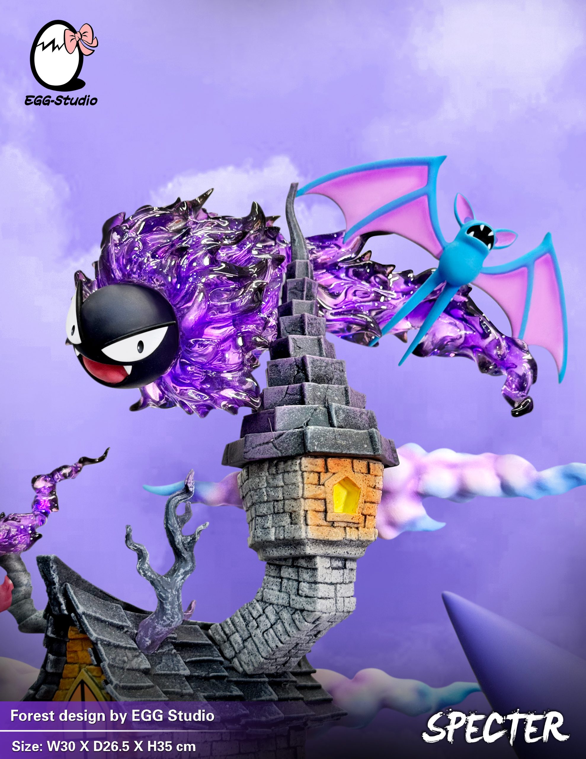 Egg Studio - Pokémon Ghost type Pokémon statue