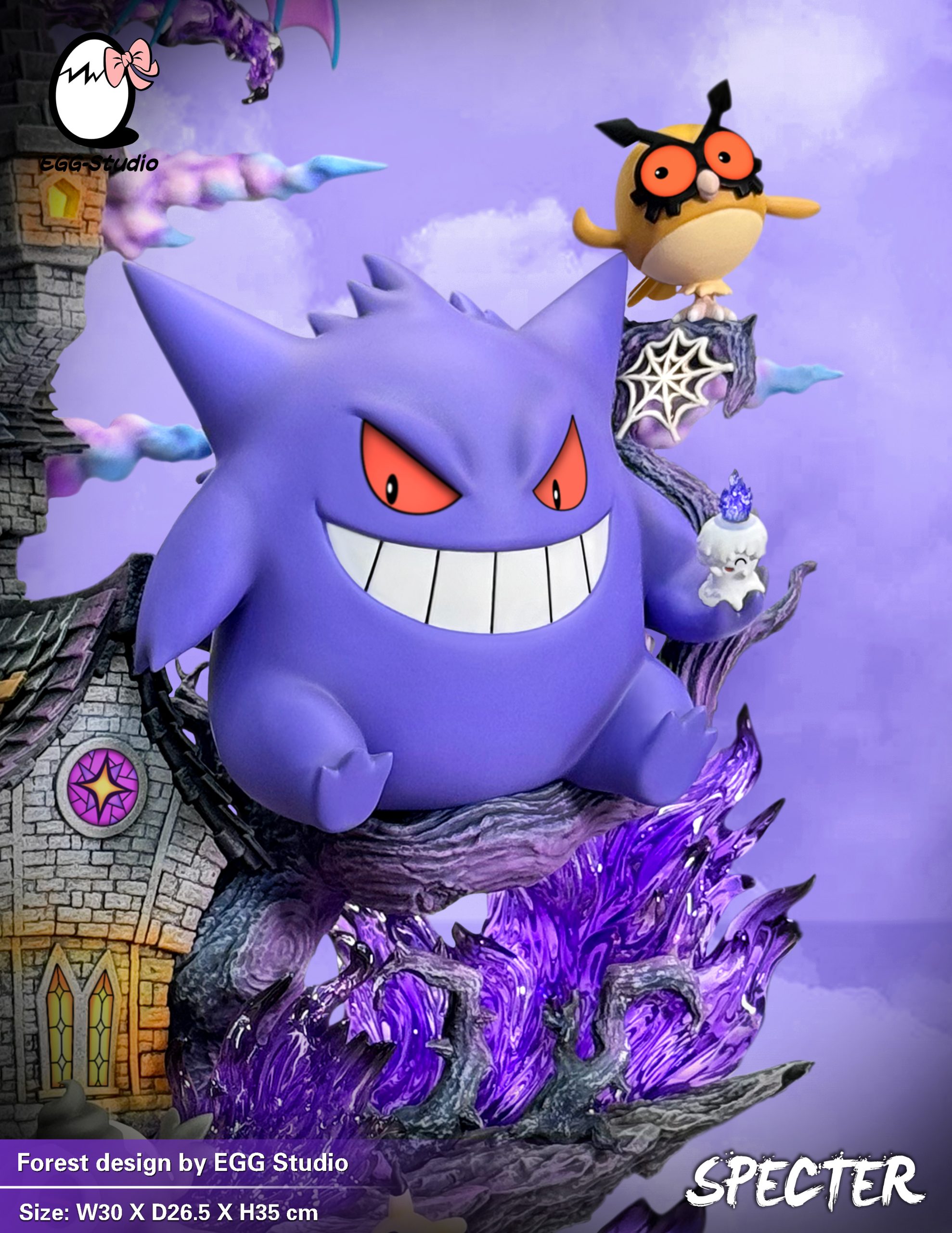 Egg Studio - Pokémon Ghost type Pokémon statue