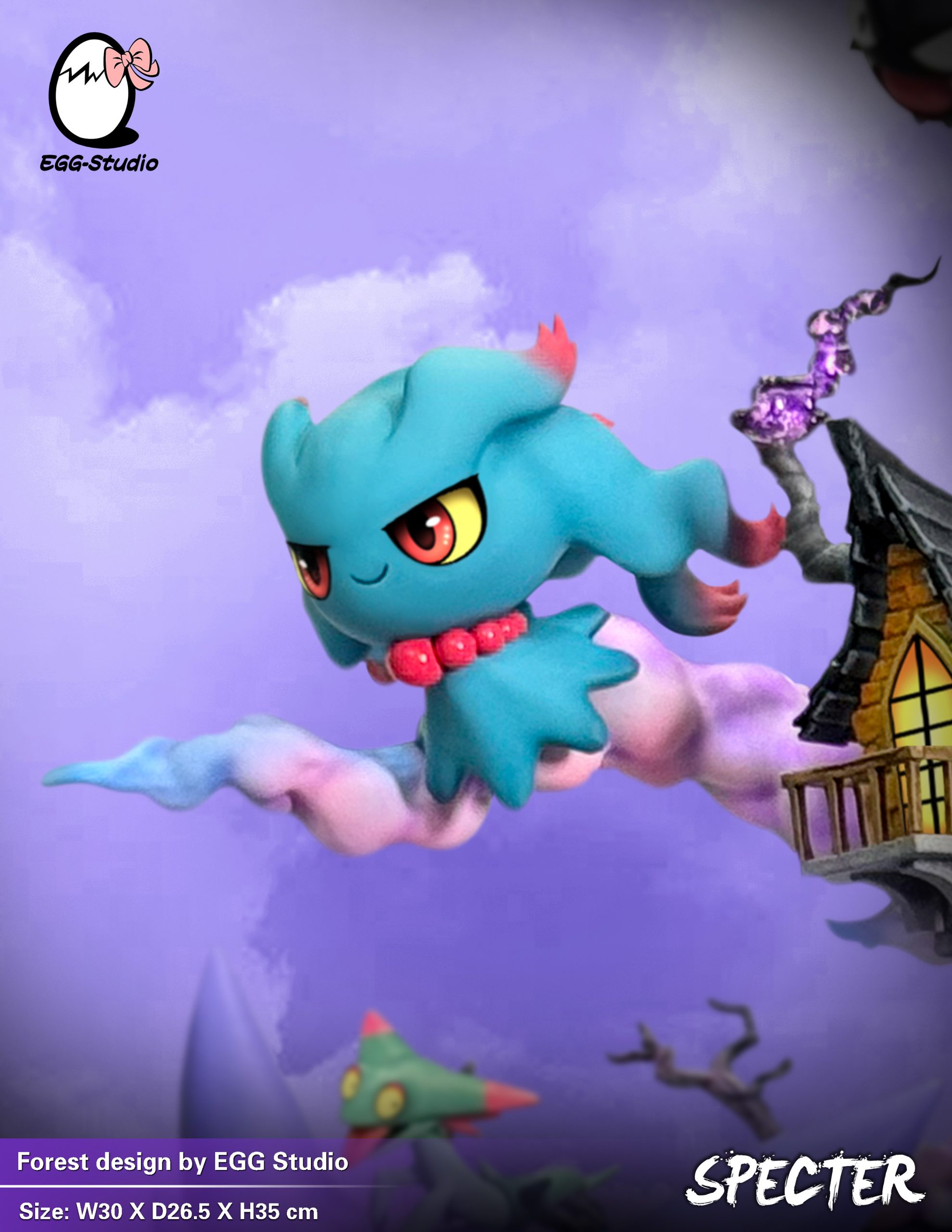 Egg Studio - Pokémon Ghost type Pokémon statue