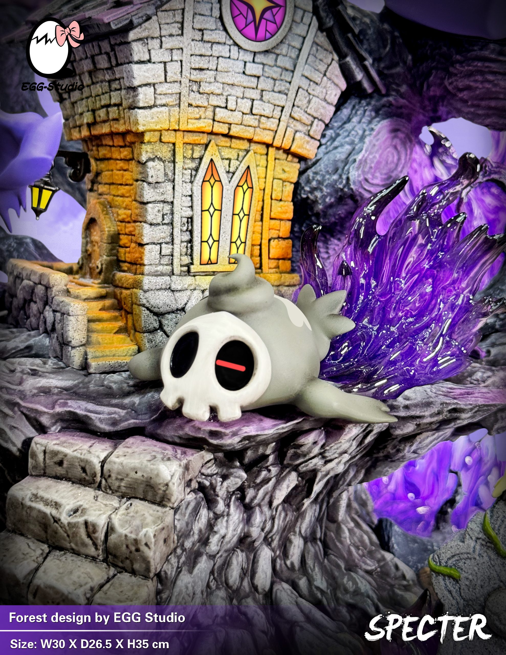 Egg Studio - Pokémon Ghost type Pokémon statue