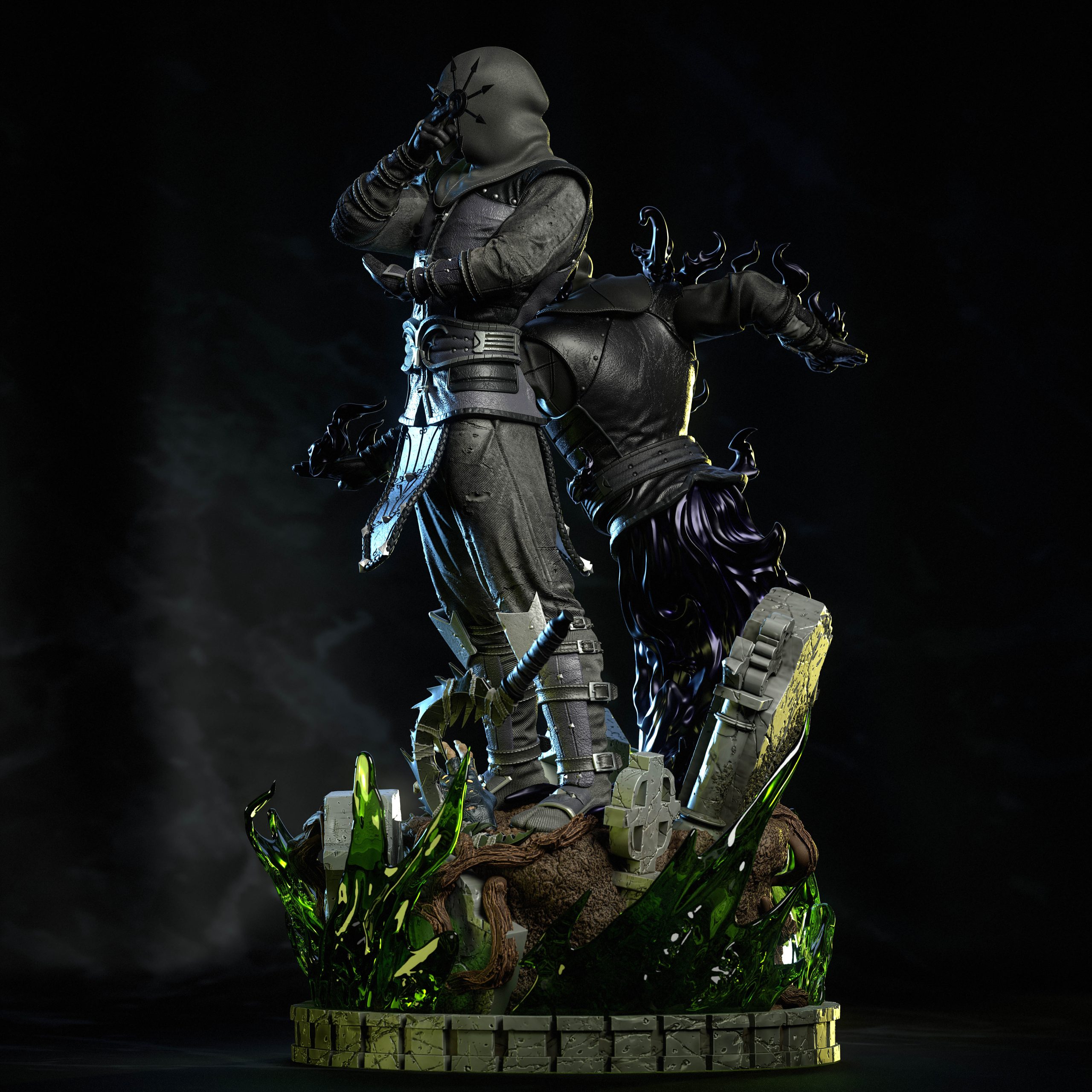 Epic Creations Studio - Mortal Kombat Noob Saibot