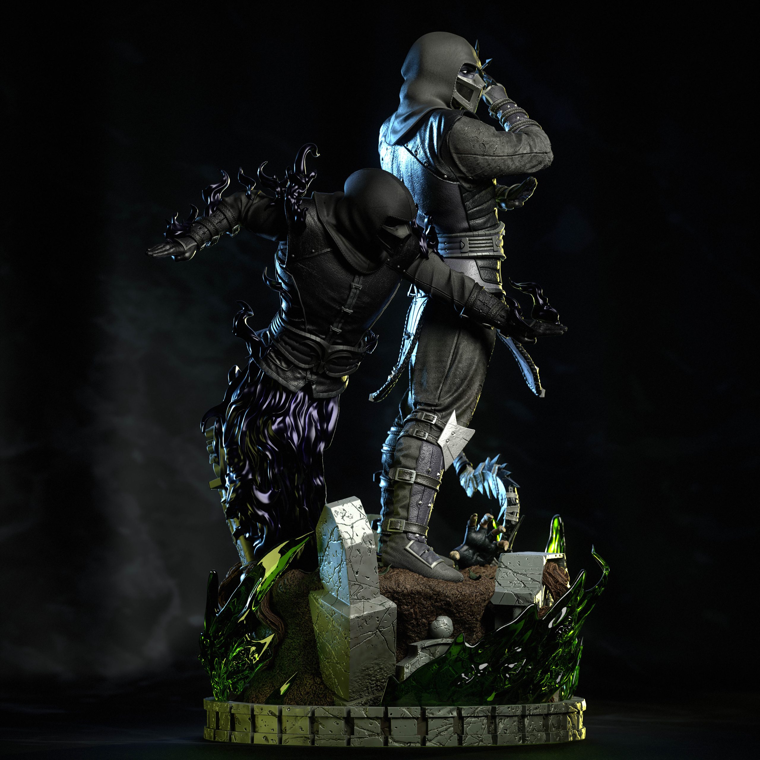 Epic Creations Studio - Mortal Kombat Noob Saibot