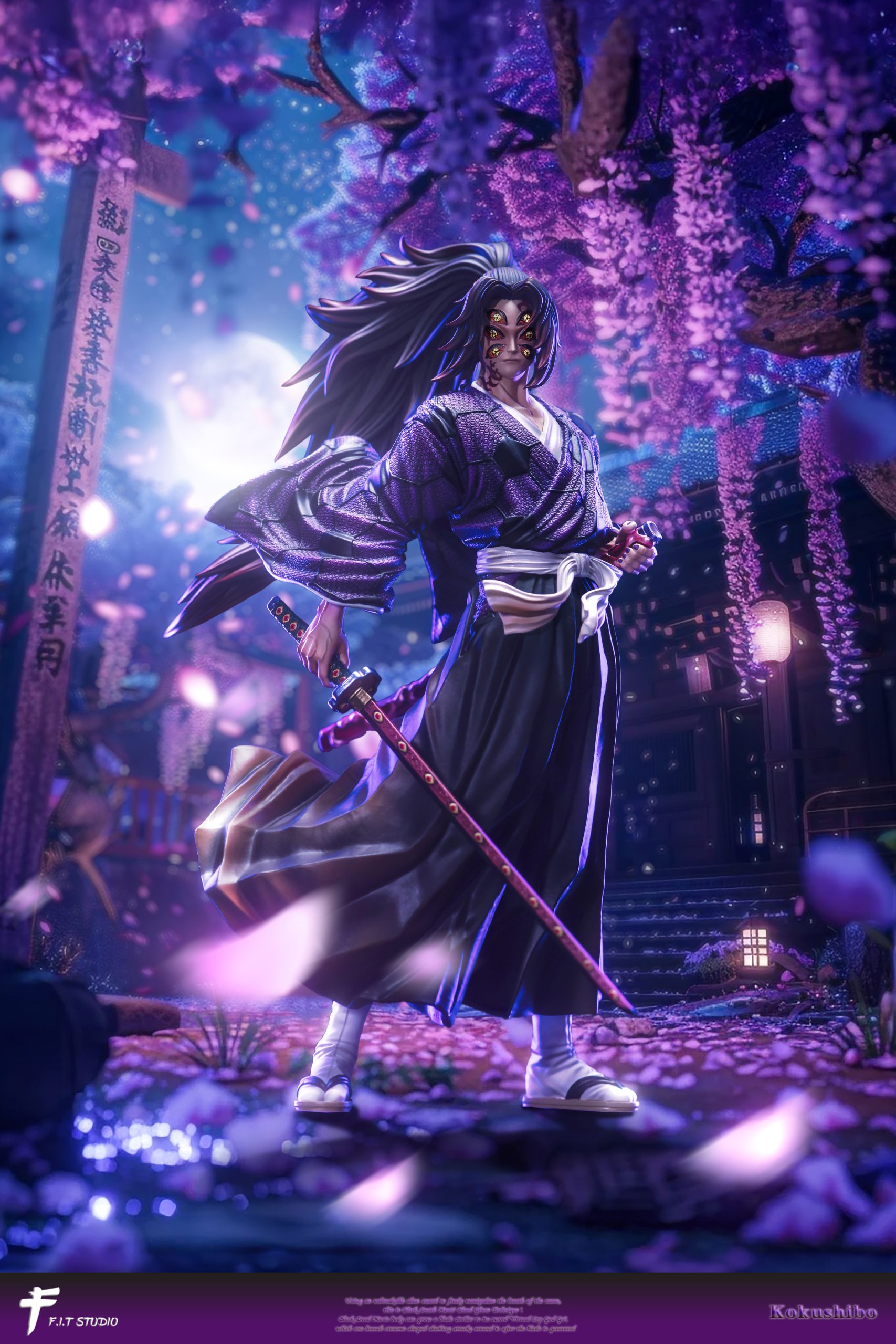 kokushibaページ F.I.T Studio – Demon Slayer Kokushibo - elevenGK Anime Collectibles