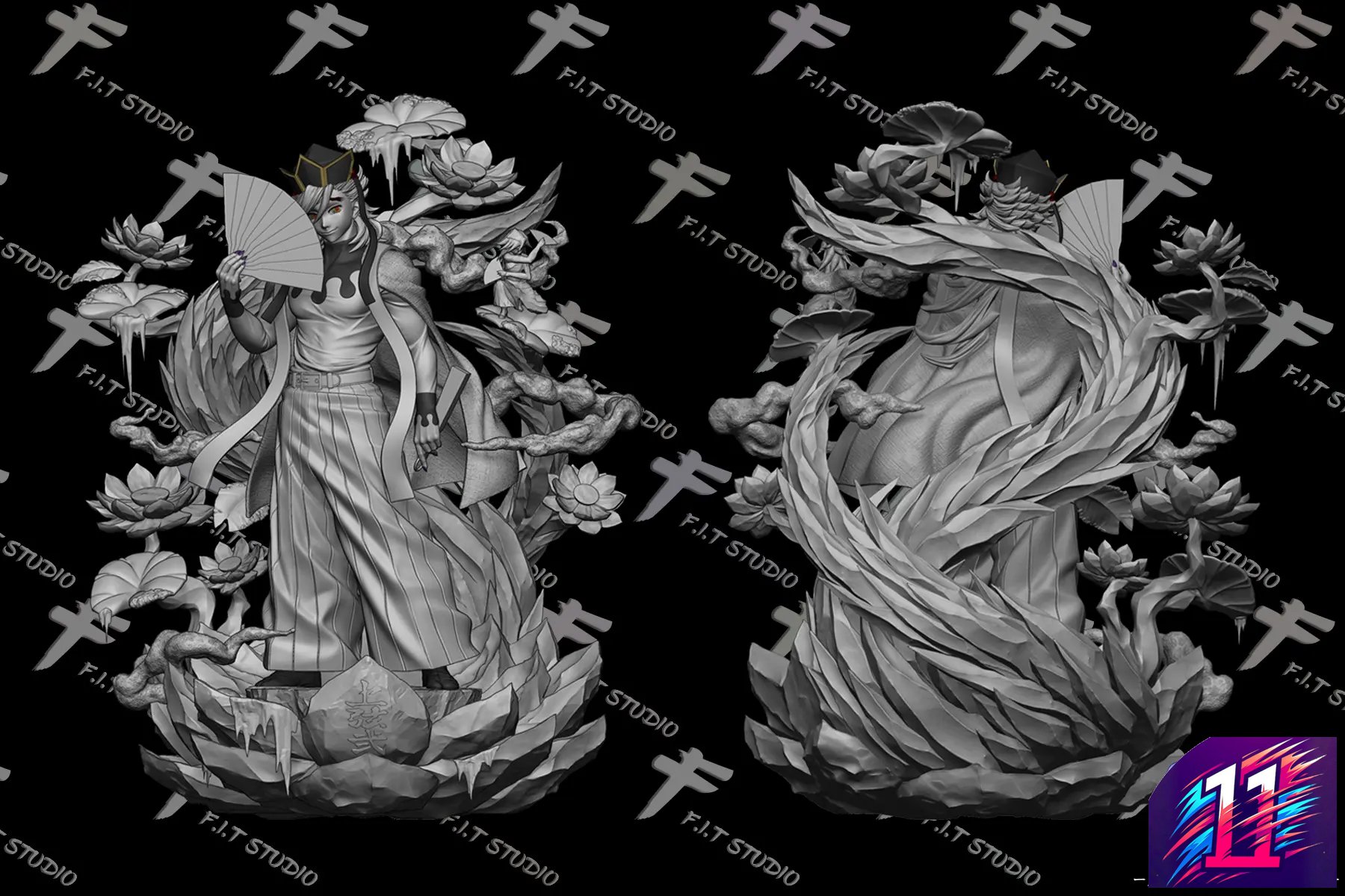 F.I.T Studio - Upper Moon 2 Doma Demon Slayer