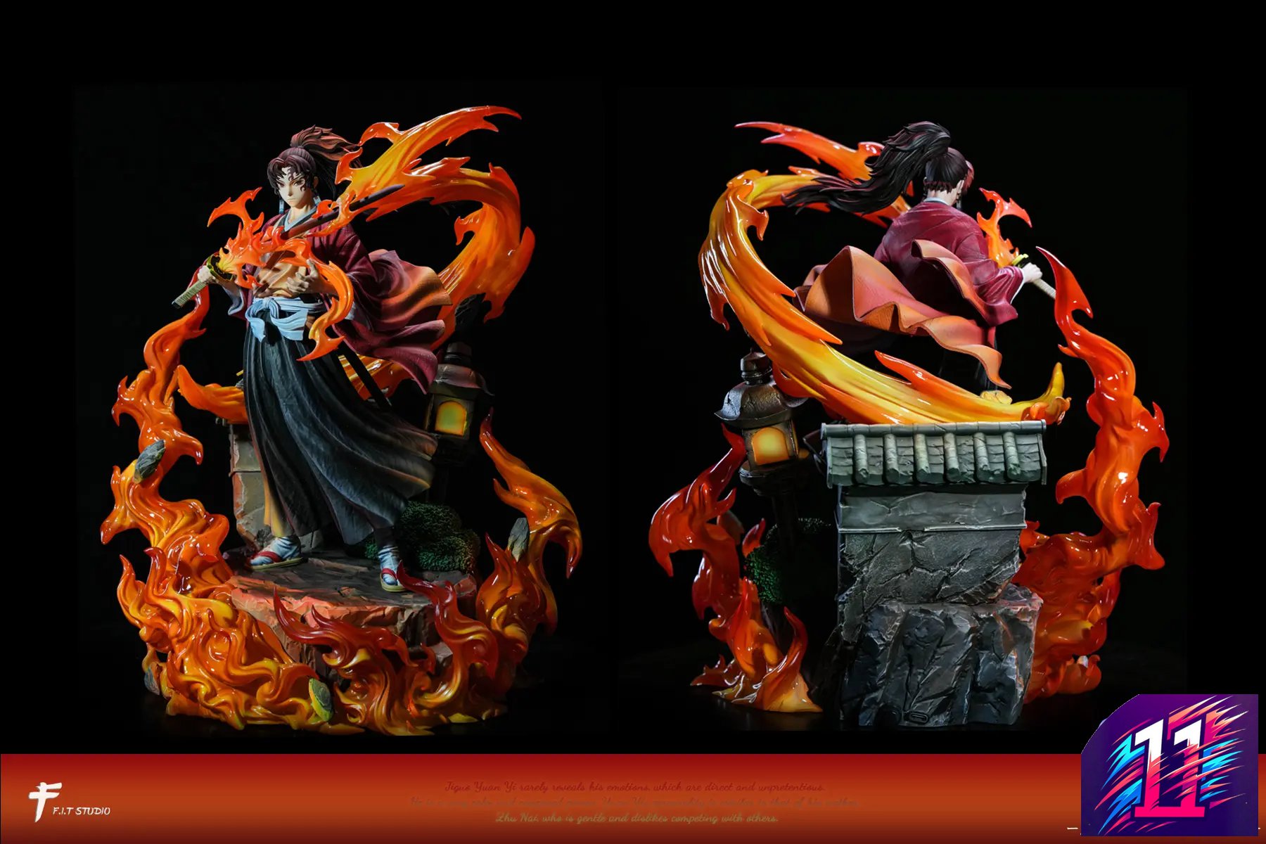 F.I.T Studio - Yoriichi Tsugikuni Red haired Demon Slayer